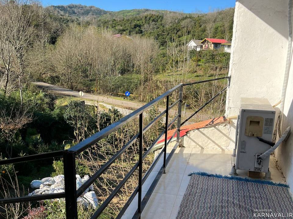 تک خواب مبله با ویو جنگل