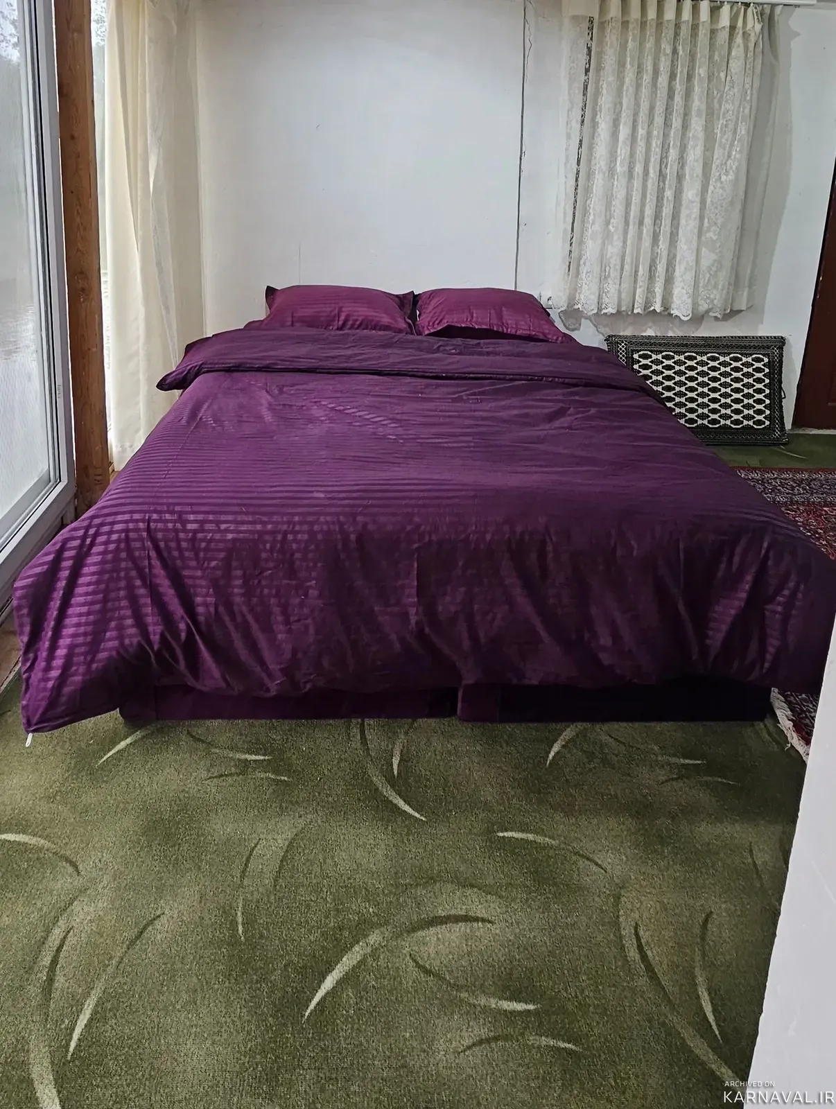 کلبه آب وسط دریاچه رشت