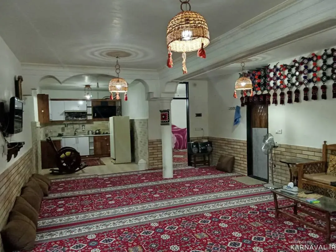 اقامتگاه بوم‌گردی روژان (خونه دوره همی) در گلبهار چناران