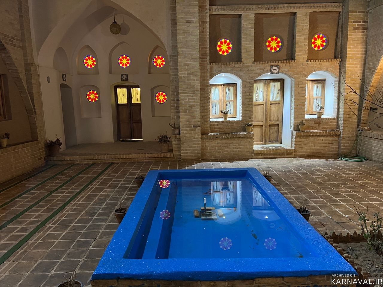 "اتاق ایوان" اقامتگاه تاریخی فرهنگ میمه