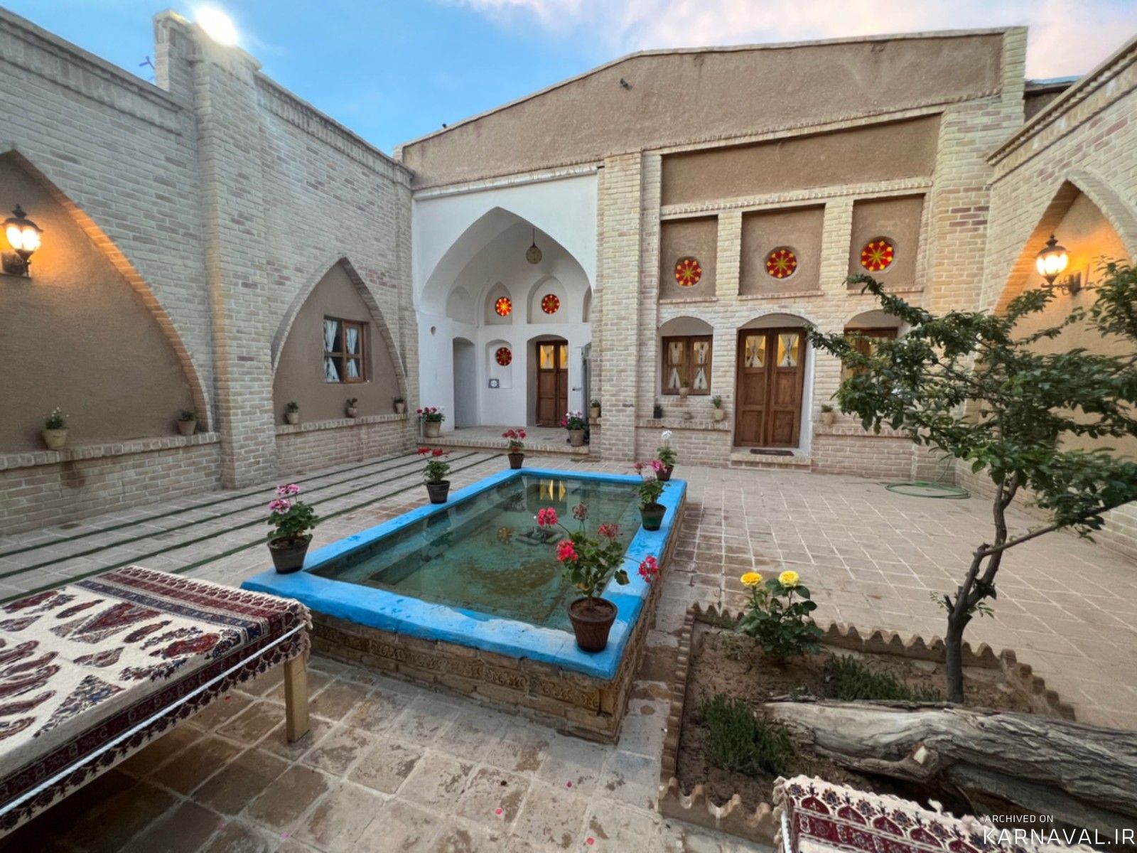 "اتاق آفتاب" اقامتگاه تاریخی فرهنگ میمه