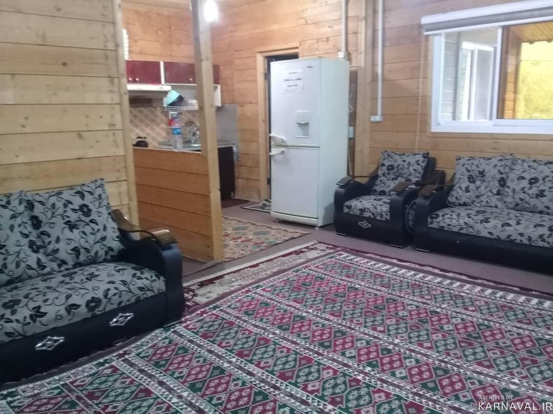 ویلا چوبی در دل کوه وجنگل ماسال