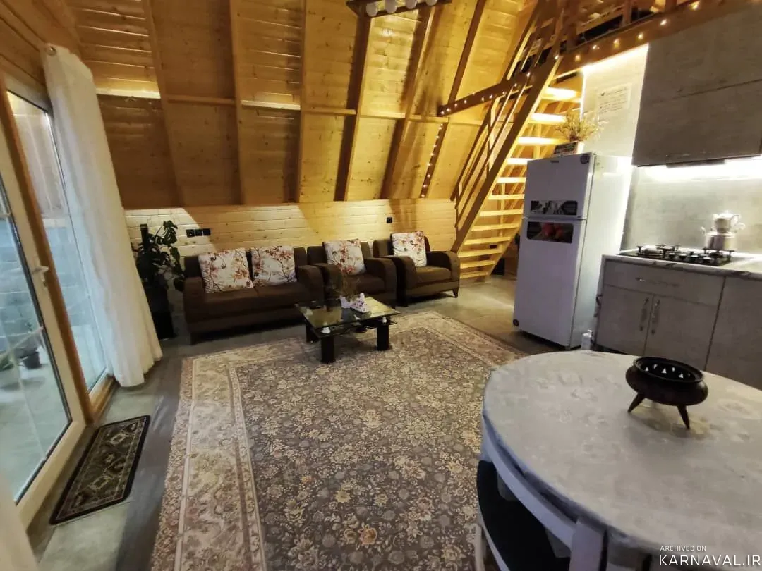کلبه سوئیسی آرامش لاهیجان