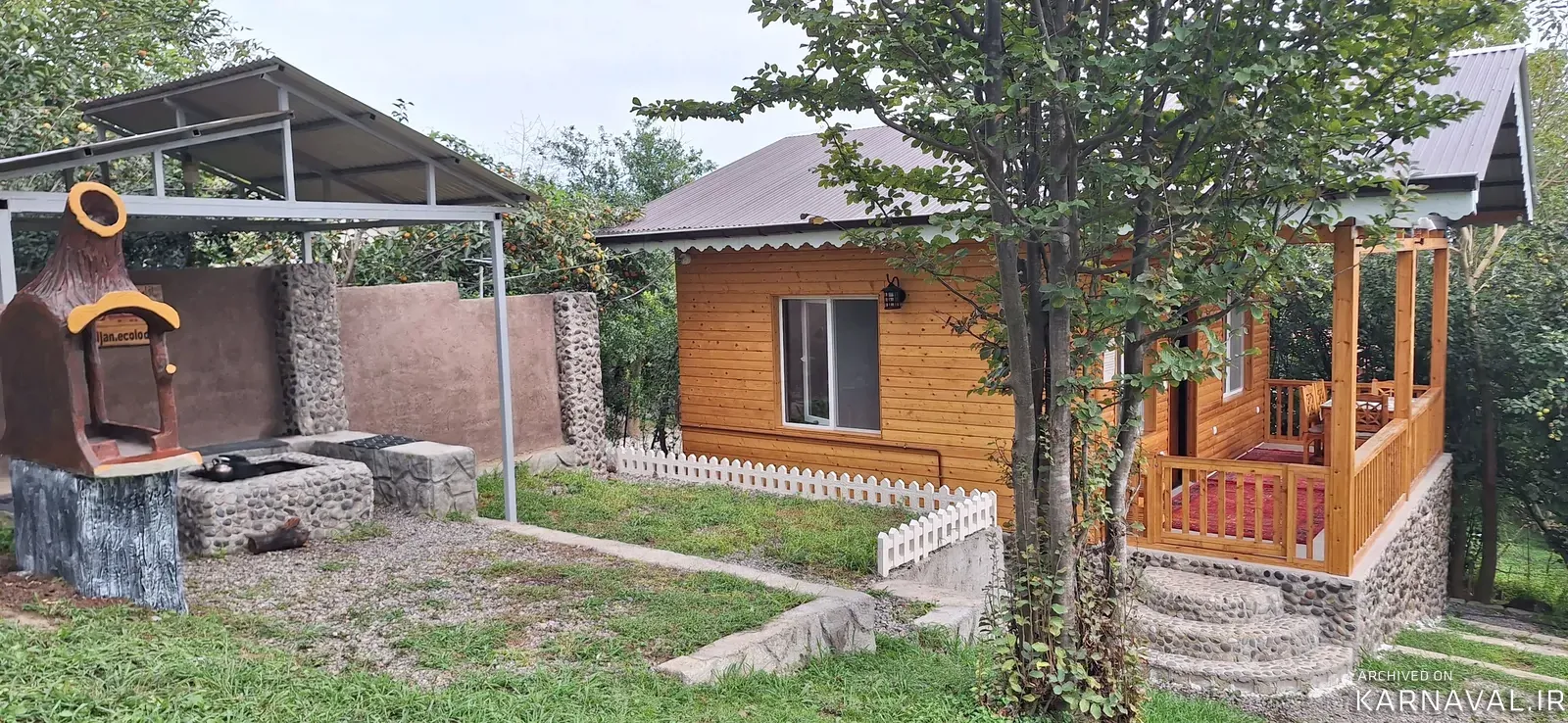 کلبه جنگلی میجان سراوان