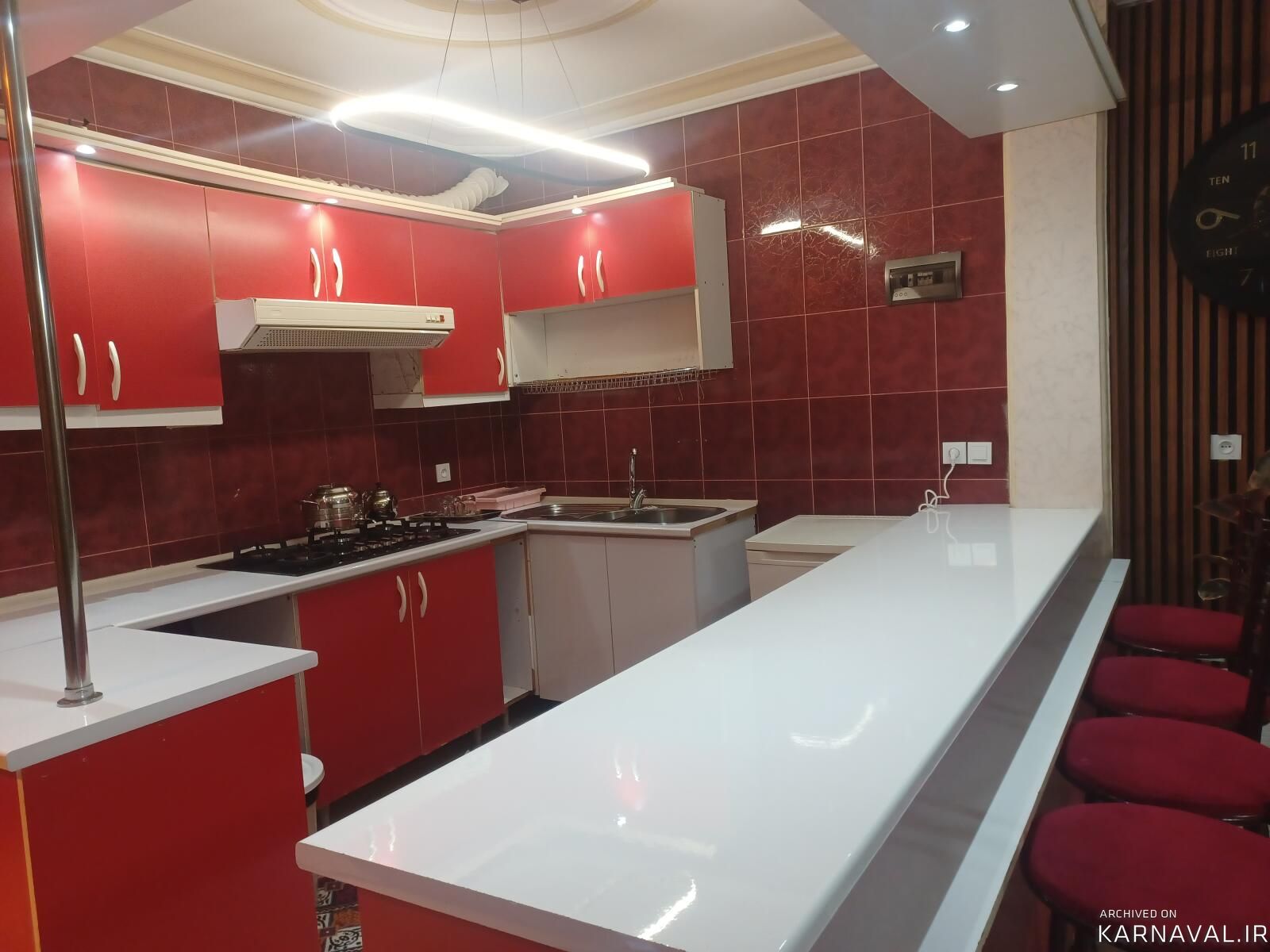 آپارتمان میزبان دو خوابه کولر دار طبقه اول