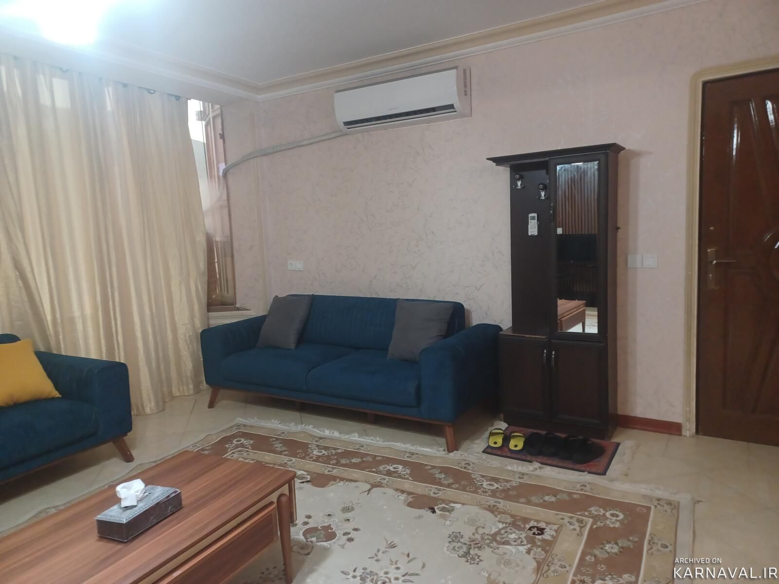 آپارتمان میزبان دو خوابه کولر دار طبقه اول