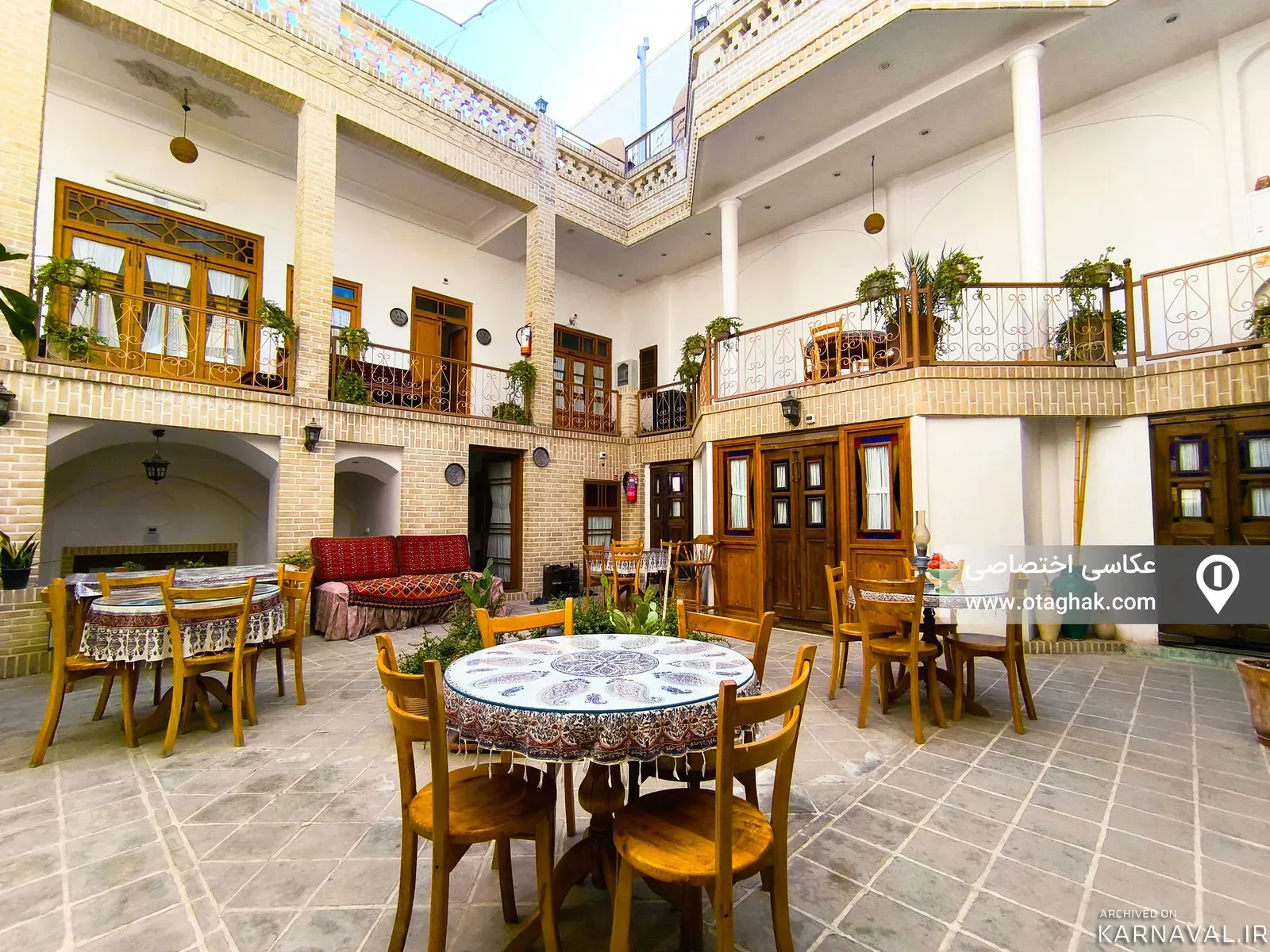 هتل سنتی خانه معمار(واحد دبل) کاشان