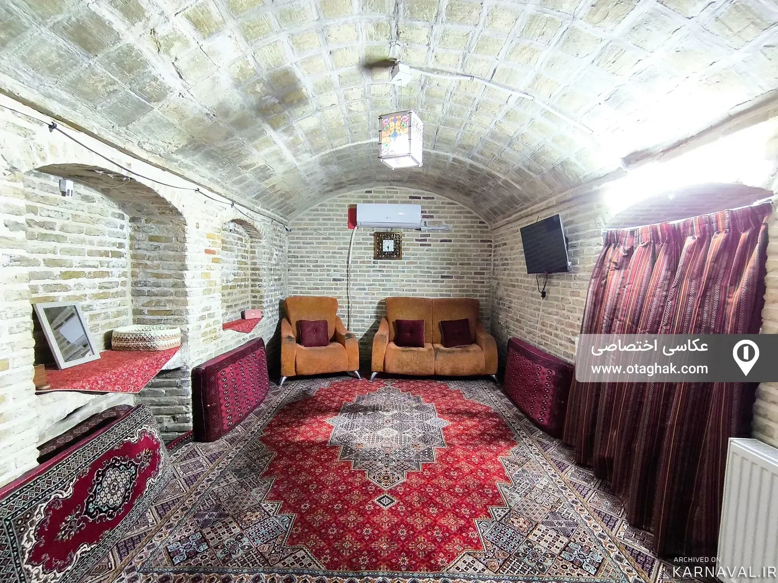 اقامتگاه بومگردی عمارت سنتی گلابگیر (واحد8_گلاب) قم اقامتگاه بومگردی عمارت سنتی گلابگیر (واحد8_گلاب) قم