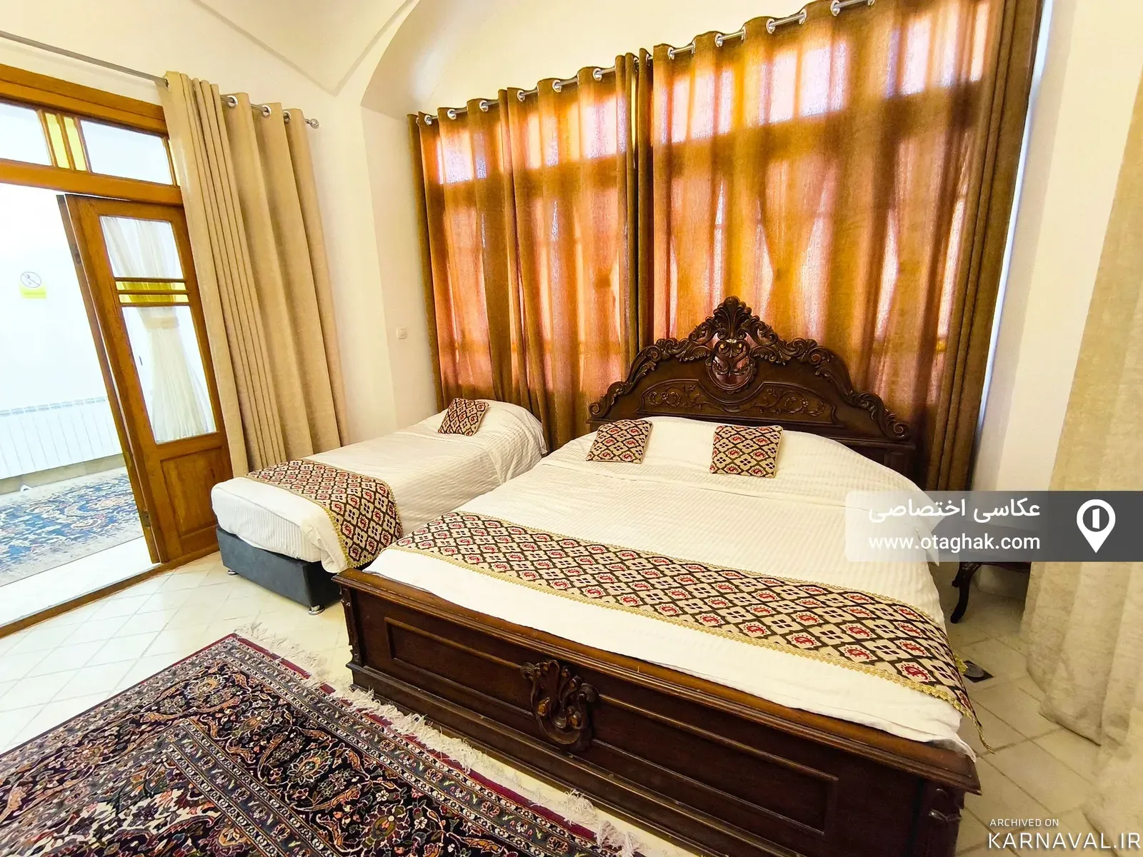 هتل سنتی سه سوک (اتاق ۱۰5) کاشان
