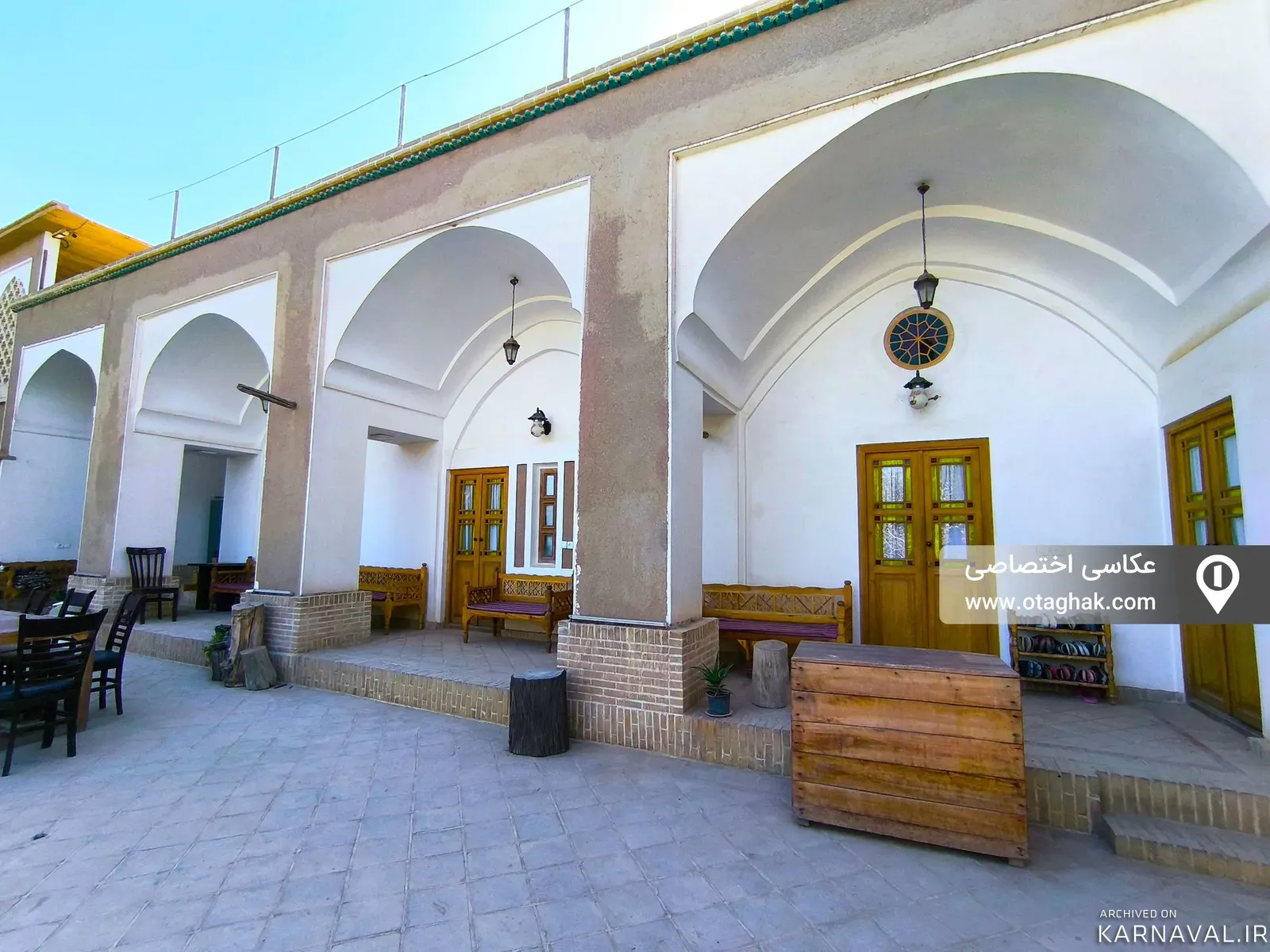 اقامتگاه بومگردی خانه باغ تاریخی کیمیا (اتاق 1) کاشان اقامتگاه بومگردی خانه باغ تاریخی کیمیا (اتاق 1) کاشان