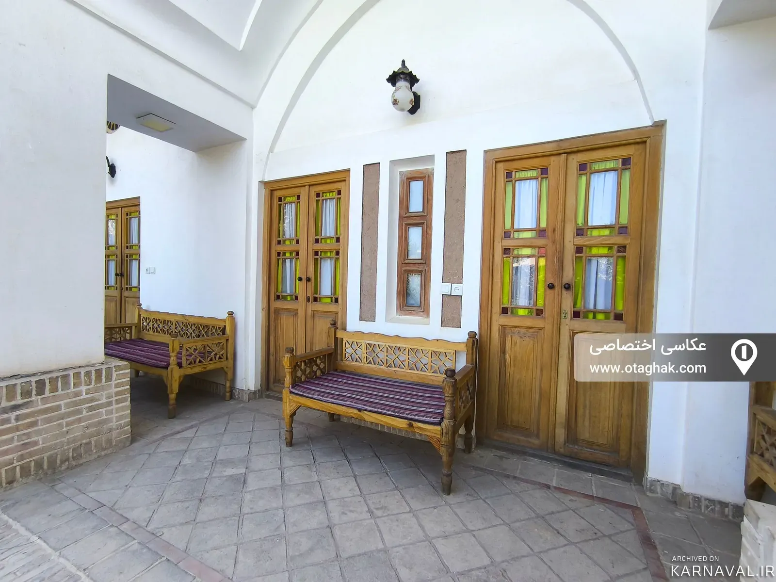 اقامتگاه بومگردی خانه باغ تاریخی کیمیا (اتاق 3) کاشان اقامتگاه بومگردی خانه باغ تاریخی کیمیا (اتاق 3) کاشان