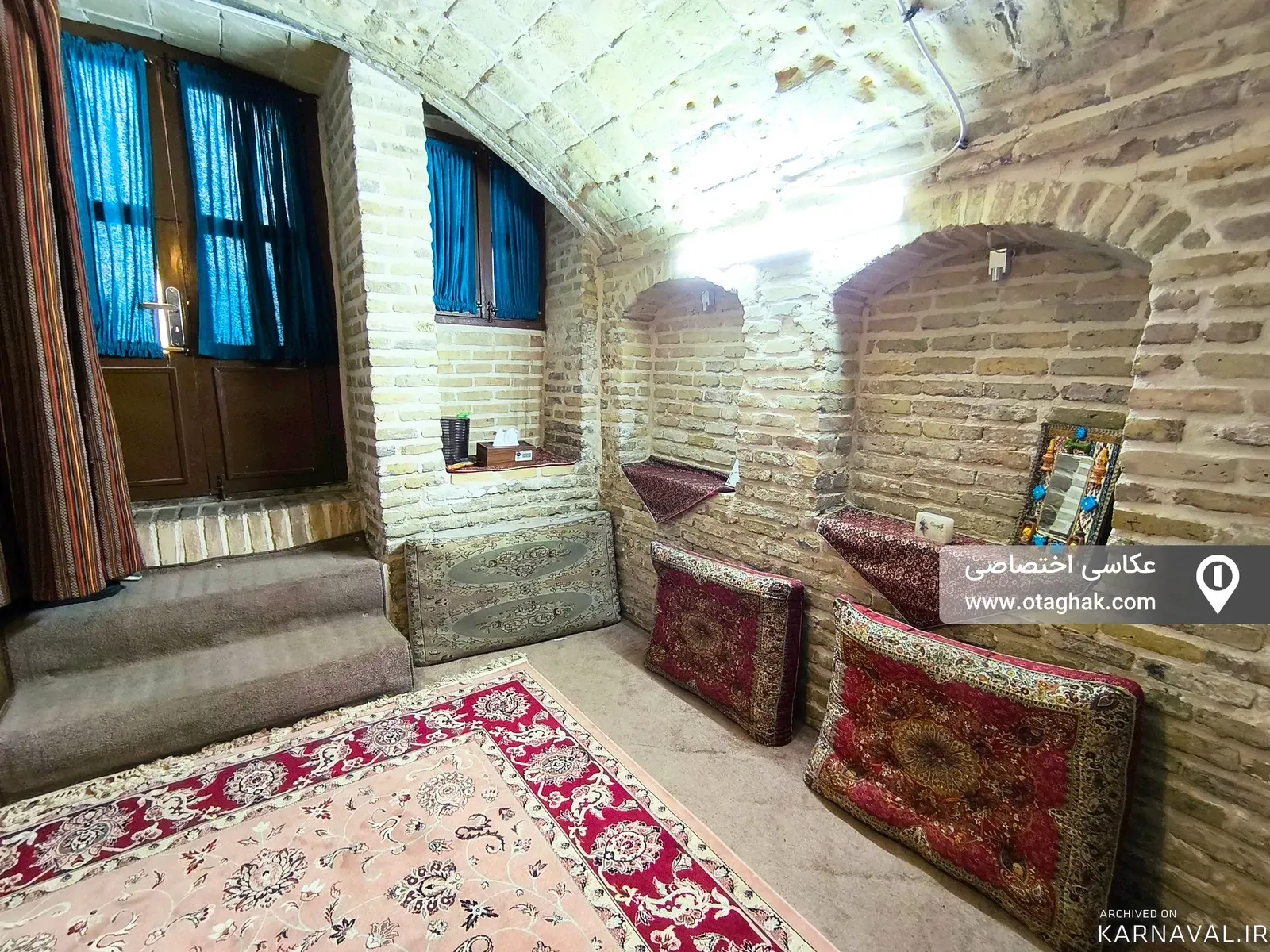 اقامتگاه بوم‌گردی عمارت سنتی گلابگیر (واحد6 ترمه)  قم