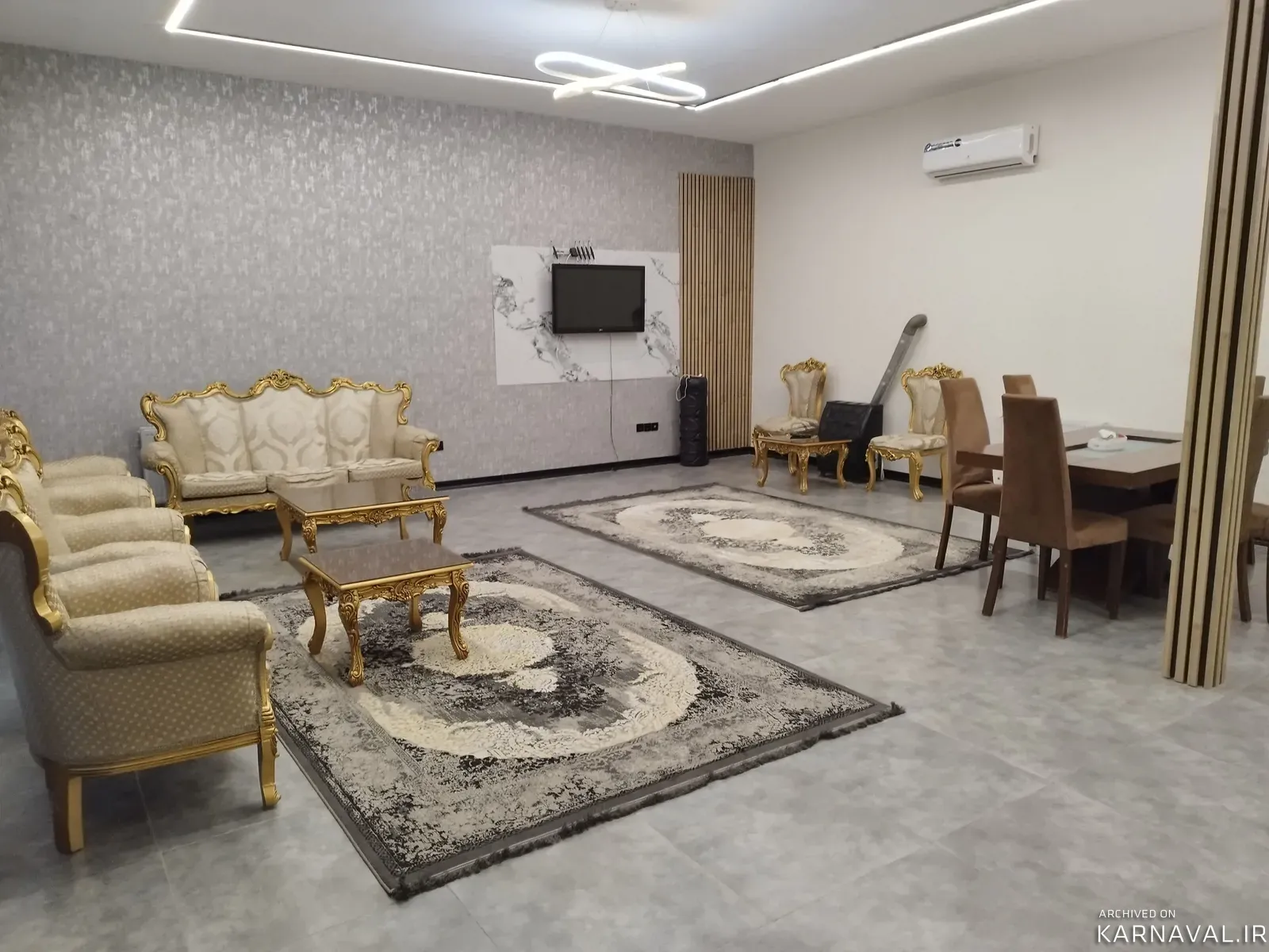 ویلا استخردار آبگرم عسل کردان