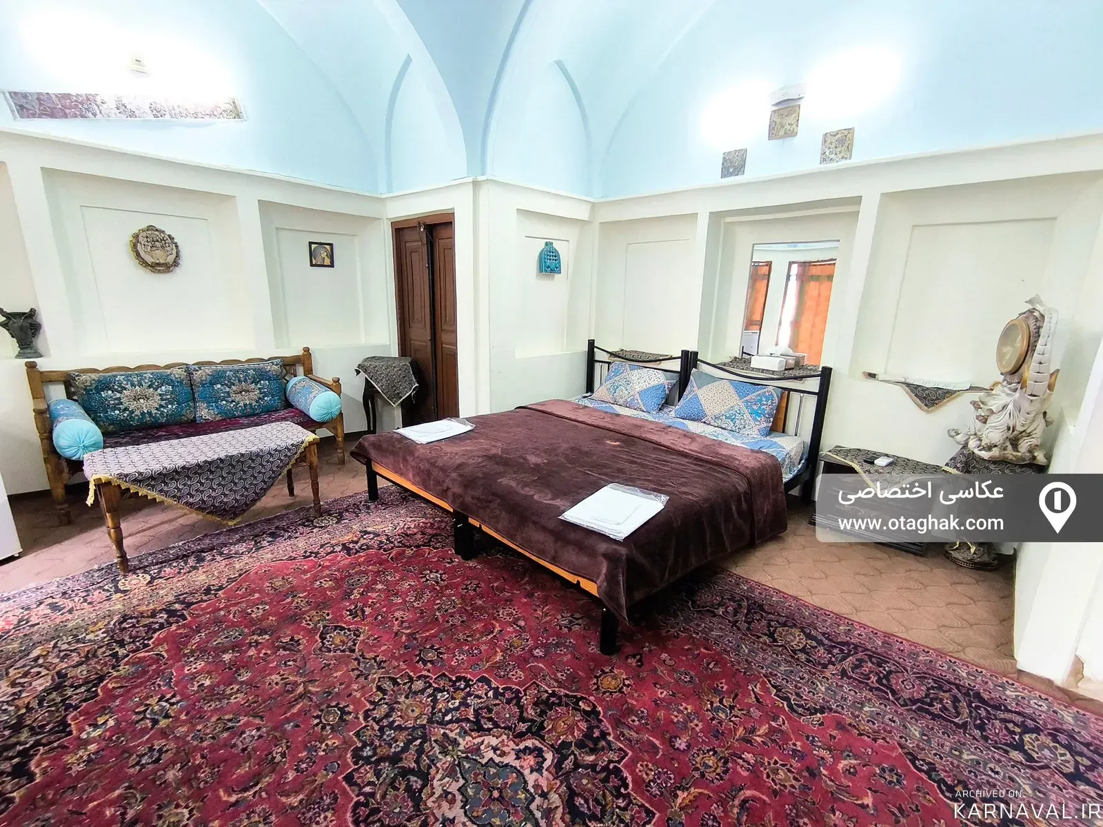 اقامتگاه بومگردی صادقی (اتاق 6 گذر نو) کاشان اقامتگاه بومگردی صادقی (اتاق 6 گذر نو) کاشان