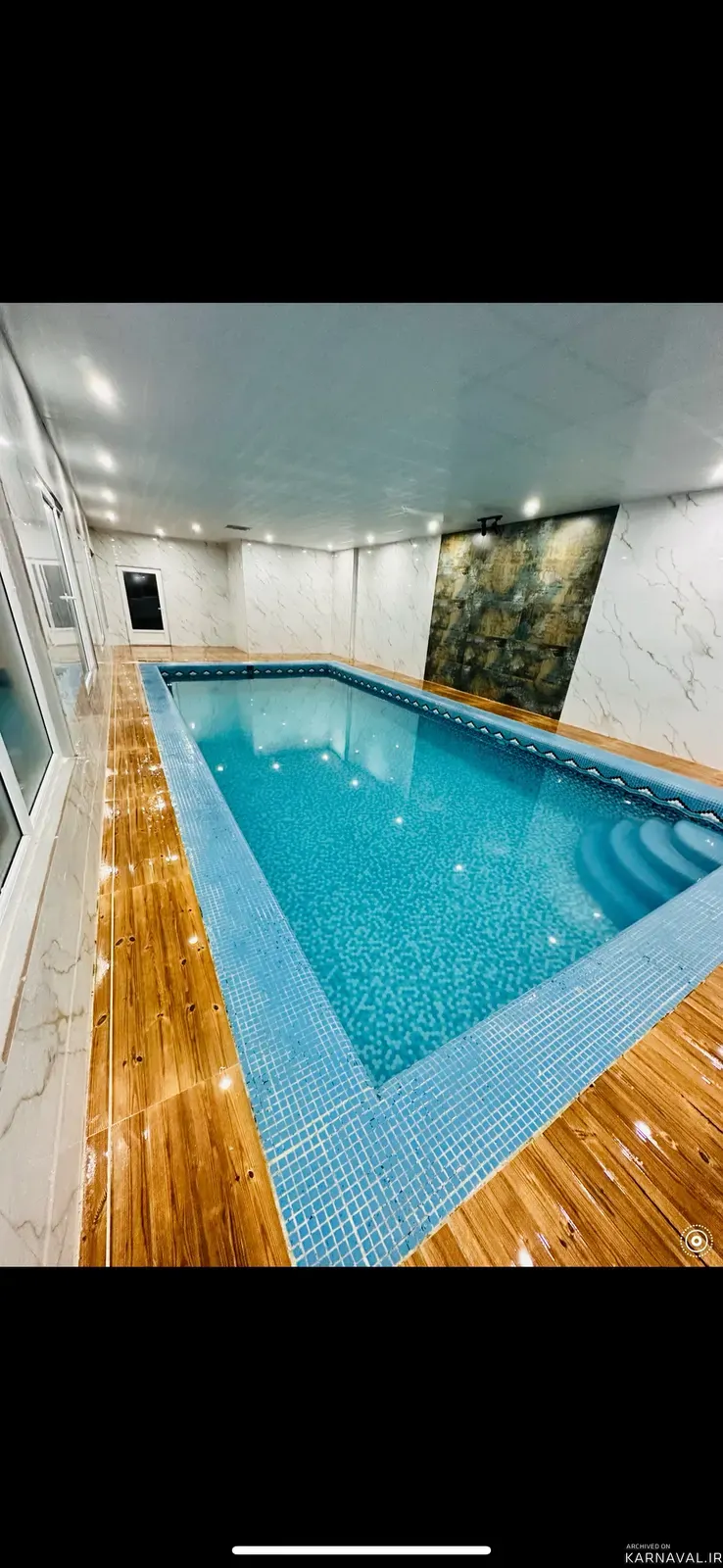 ویلا عمارت سهیل استخر آبگرم سرپوشیده سهیلیه
