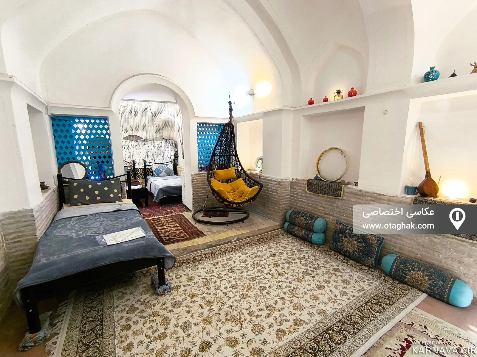 هتل سنتی صادقی (اتاق 9 کافه) کاشان
