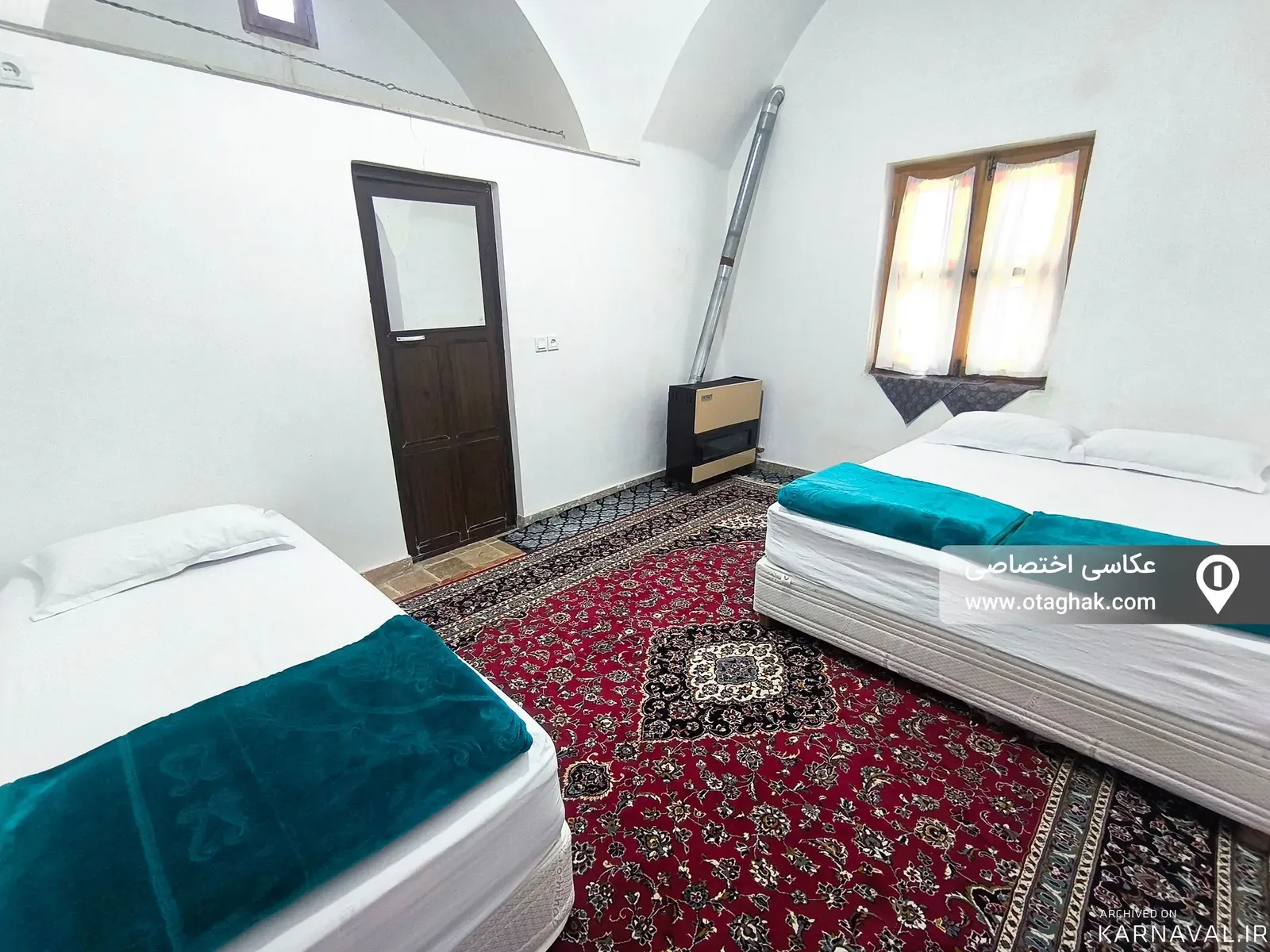 اقامتگاه بومگردی خانه باغ تاریخی کیمیا (اتاق 1) کاشان اقامتگاه بومگردی خانه باغ تاریخی کیمیا (اتاق 1) کاشان