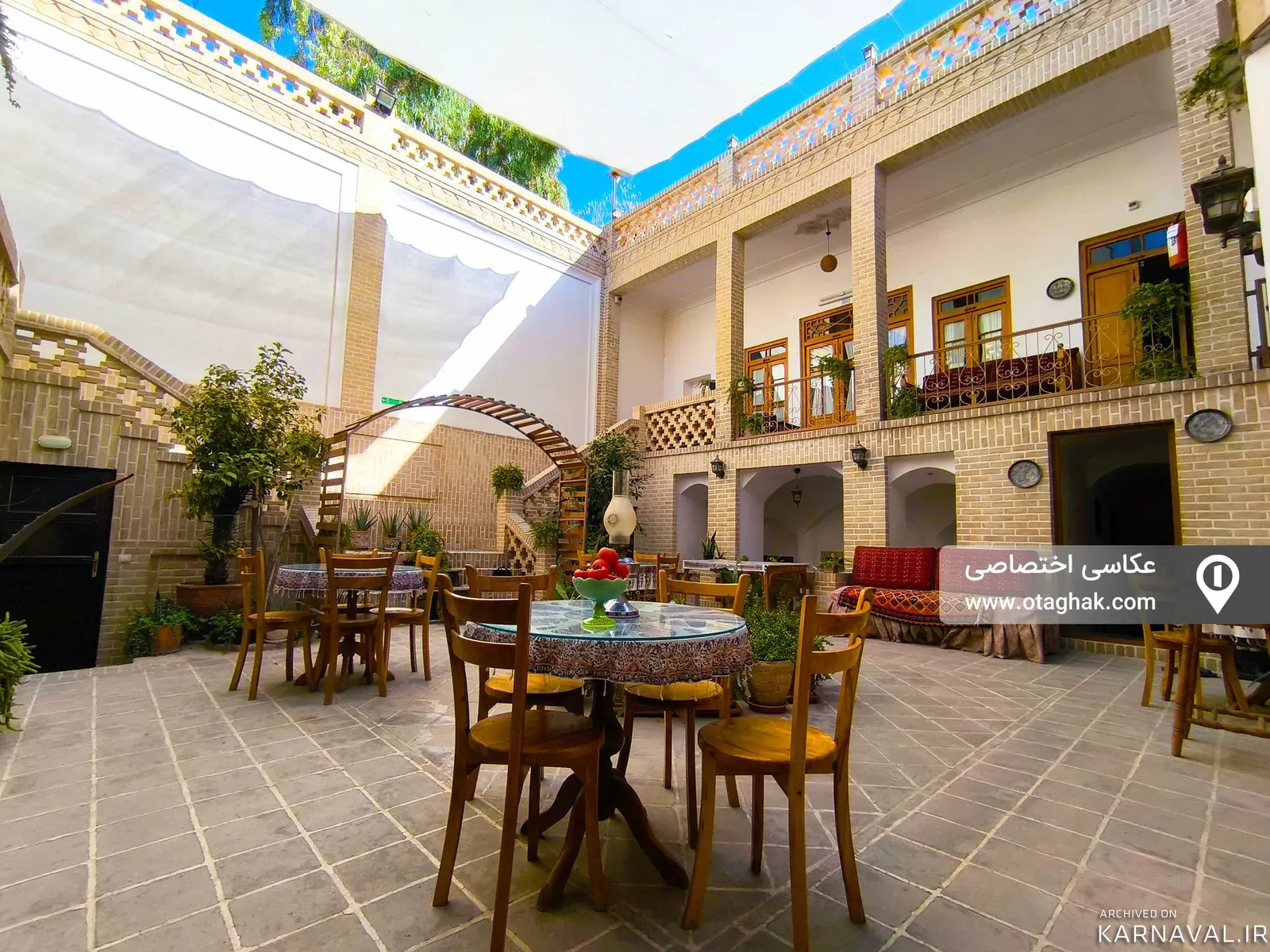 هتل سنتی خانه معمار(شاهنشین همکف) کاشان هتل سنتی خانه معمار(شاهنشین همکف) کاشان