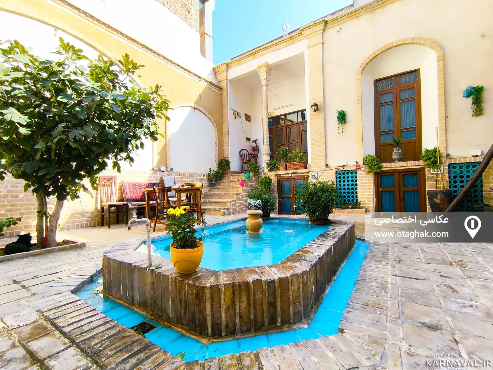 اقامتگاه بومگردی عمارت سنتی گلابگیر واحد (4 ارسی) قم اقامتگاه بومگردی عمارت سنتی گلابگیر واحد (4 ارسی) قم