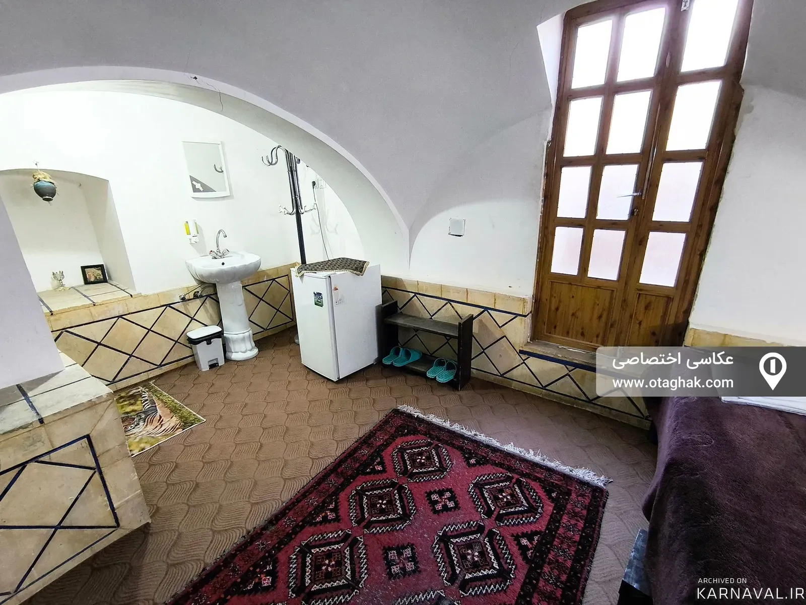 هتل سنتی صادقی (اتاق 7 درب یلان)  کاشان