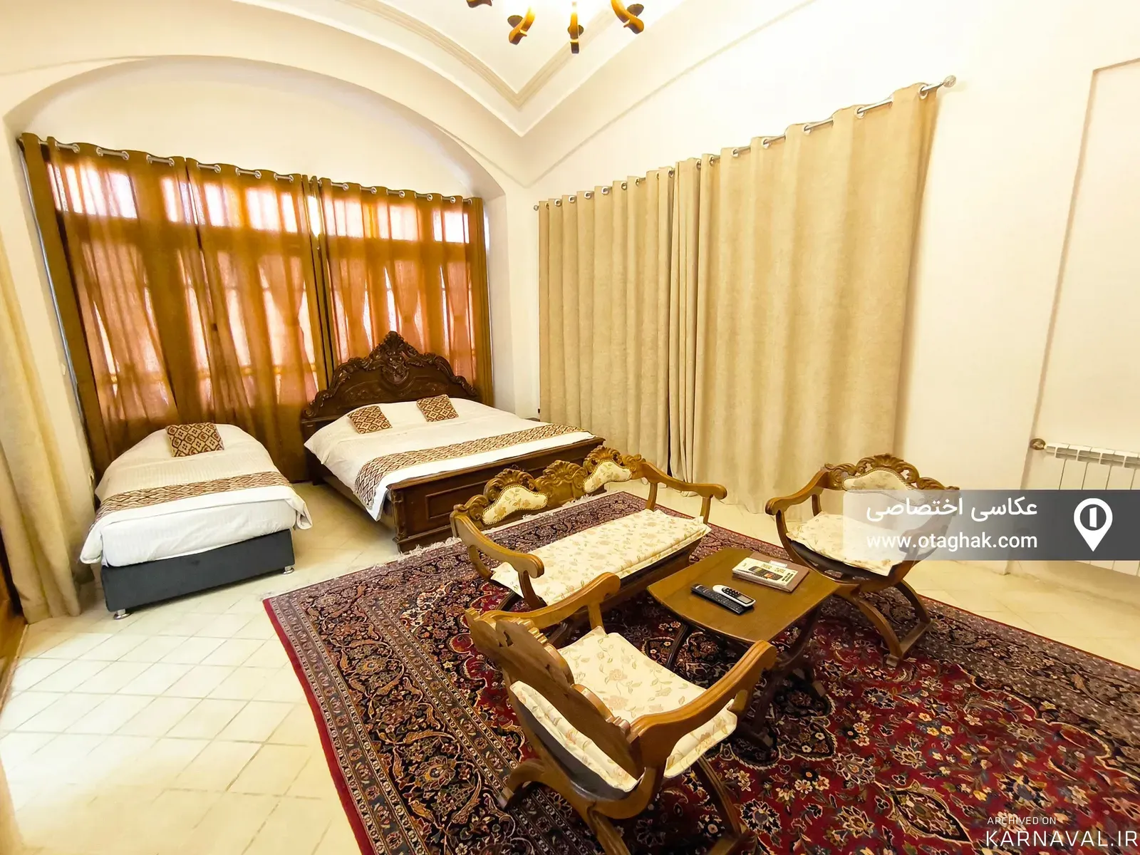 هتل سنتی سه سوک (اتاق ۱۰5) کاشان