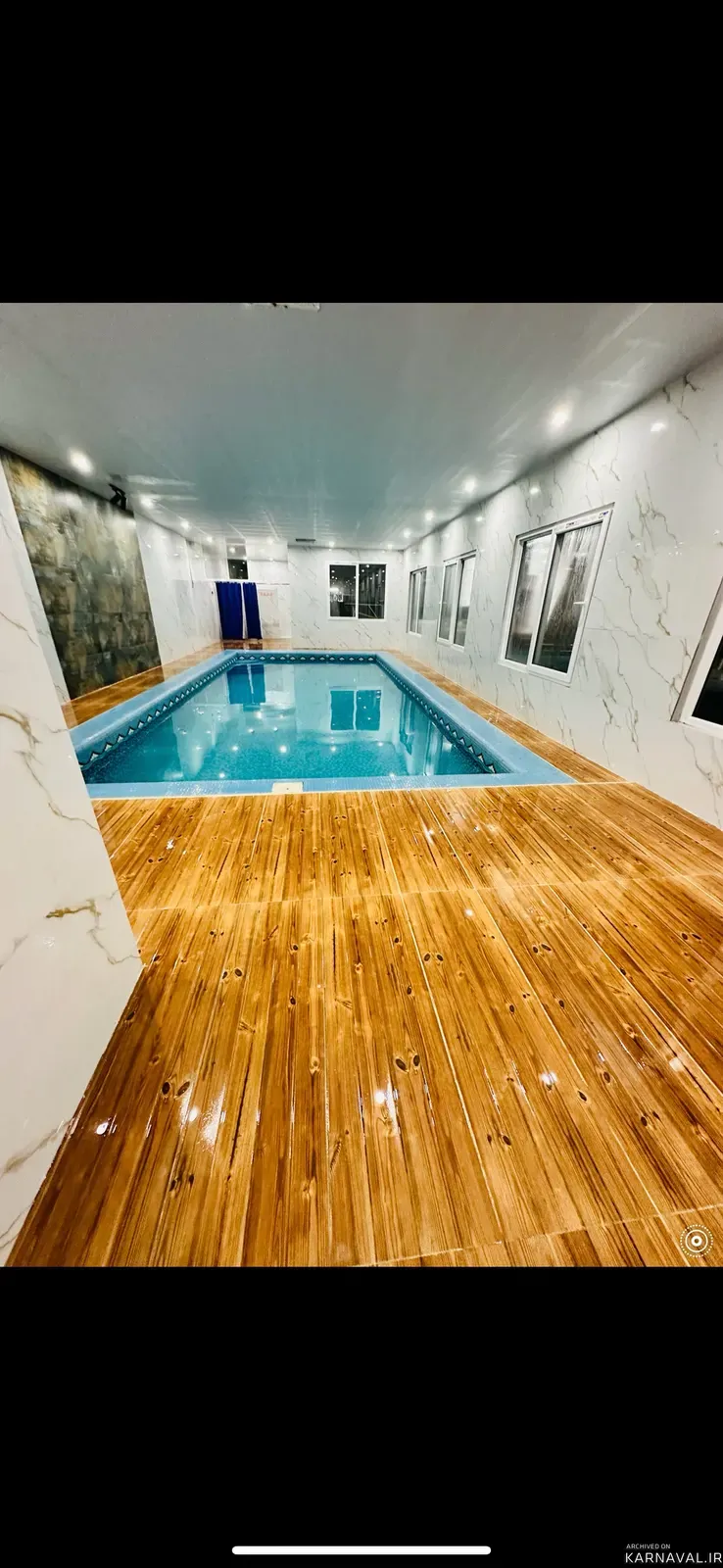 ویلا عمارت سهیل استخر آبگرم سرپوشیده سهیلیه