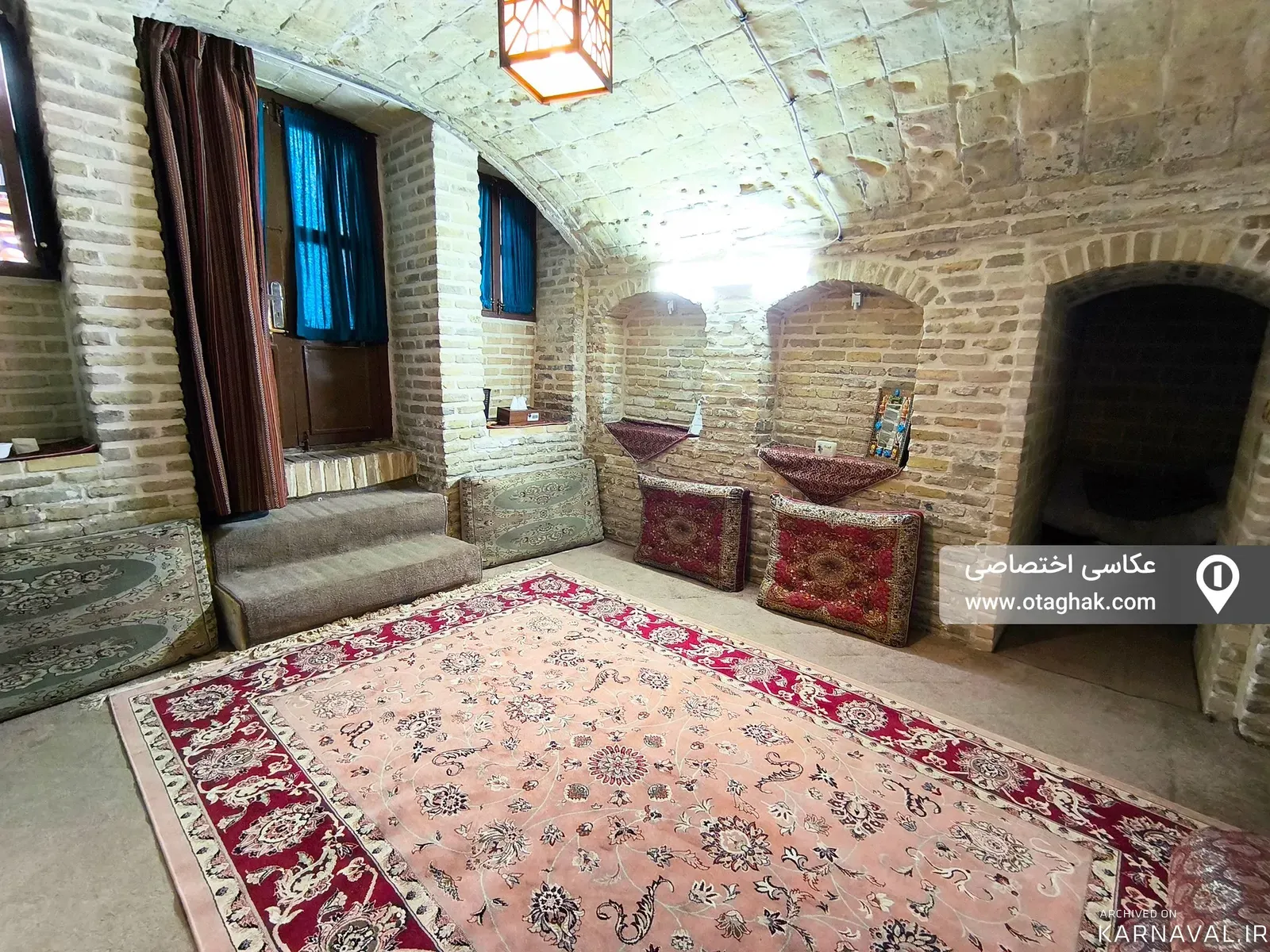 اقامتگاه بوم‌گردی عمارت سنتی گلابگیر (واحد6 ترمه)  قم