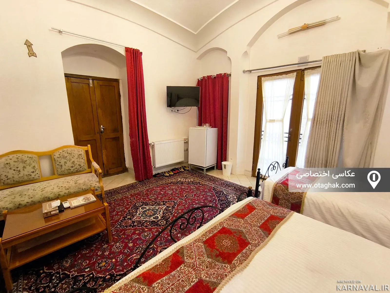 هتل سنتی خانه معمار (پنج دری پایین) کاشان