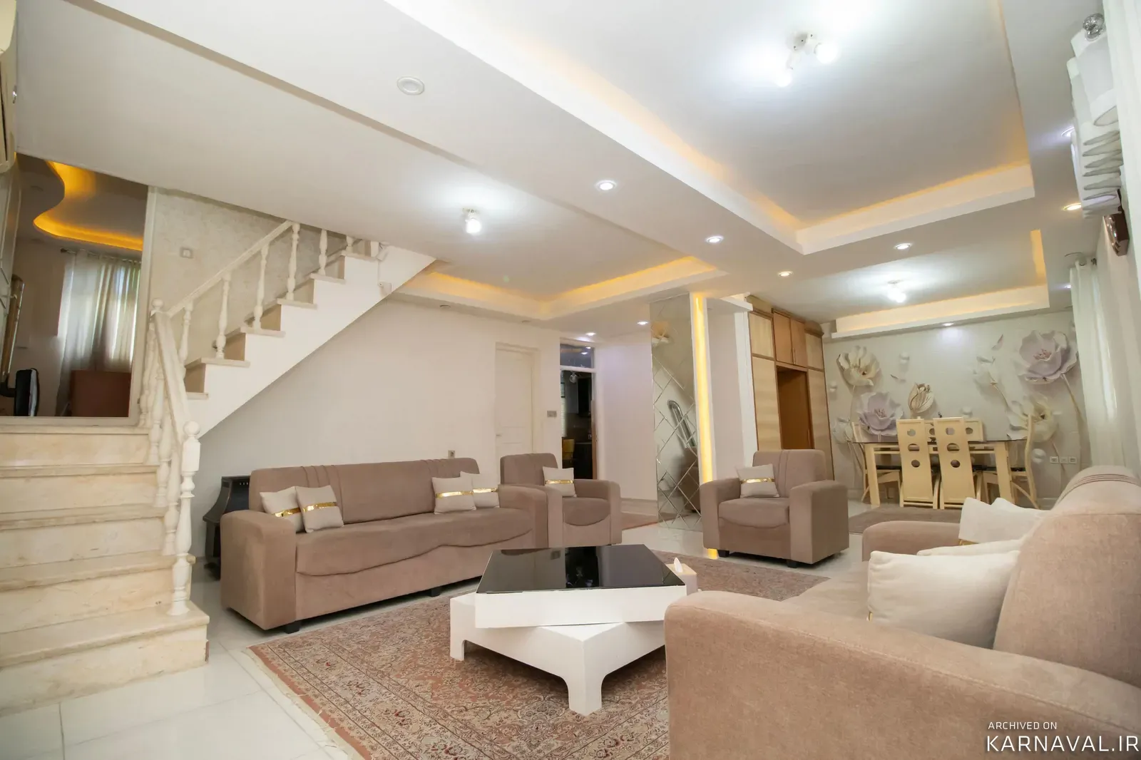 ویلا تریپلکس قو سفید رشت