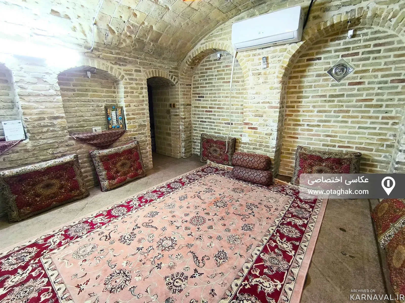 اقامتگاه بوم‌گردی عمارت سنتی گلابگیر (واحد6 ترمه)  قم