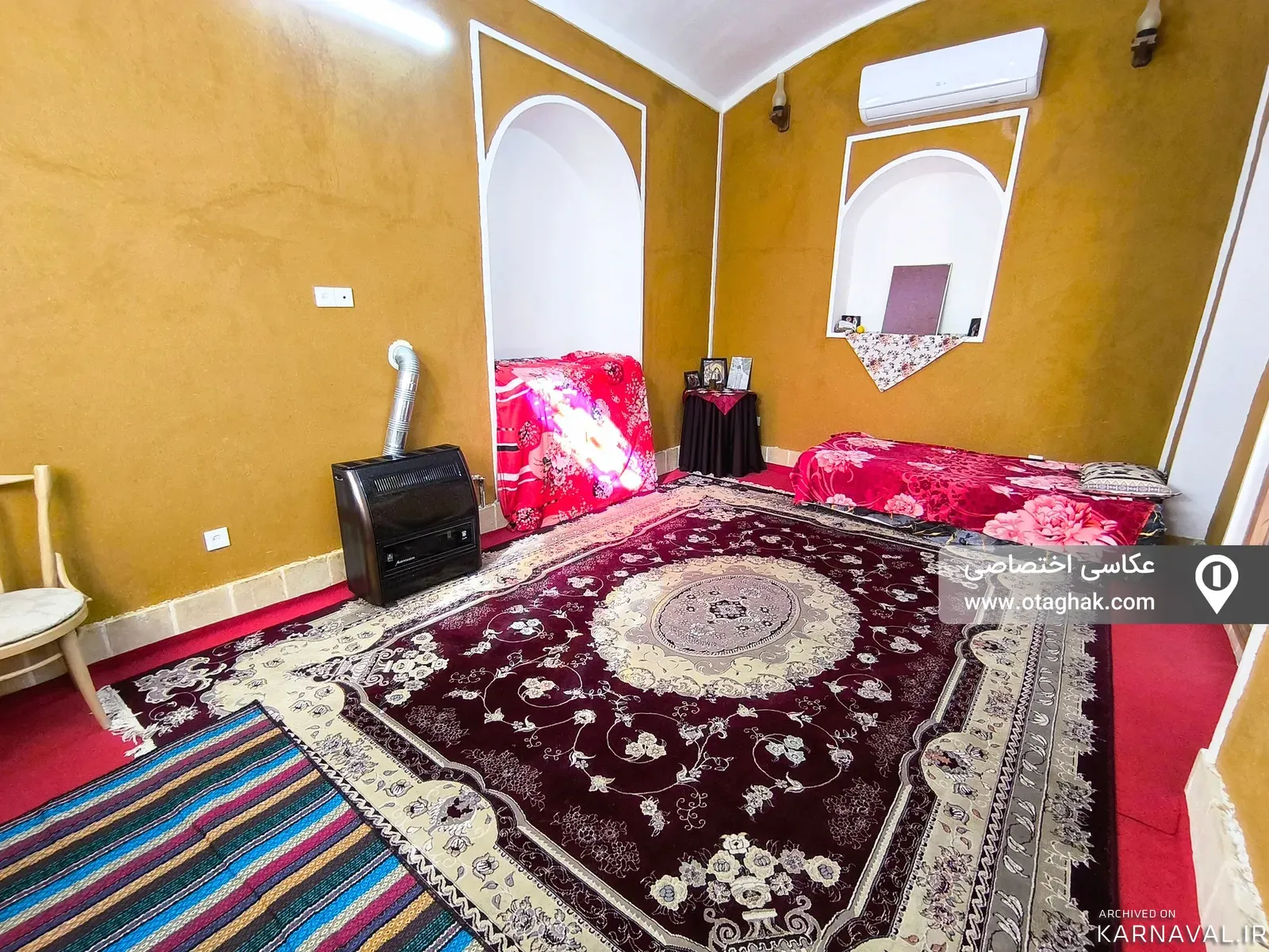اقامتگاه بوم‌گردی ترنج (اتاق شاه نشین) کاشان