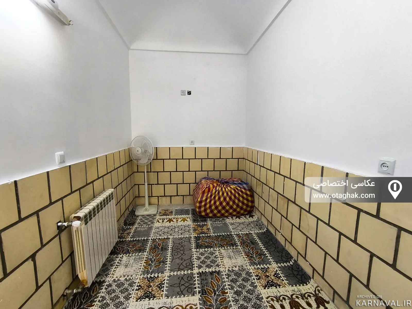اقامتگاه بوم‌گردی گدین(اتاق یک نفره با سرویس اختصاصی) ماهان