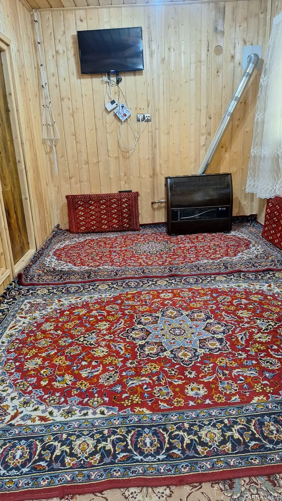 کلبه چوبی خروم ماسال