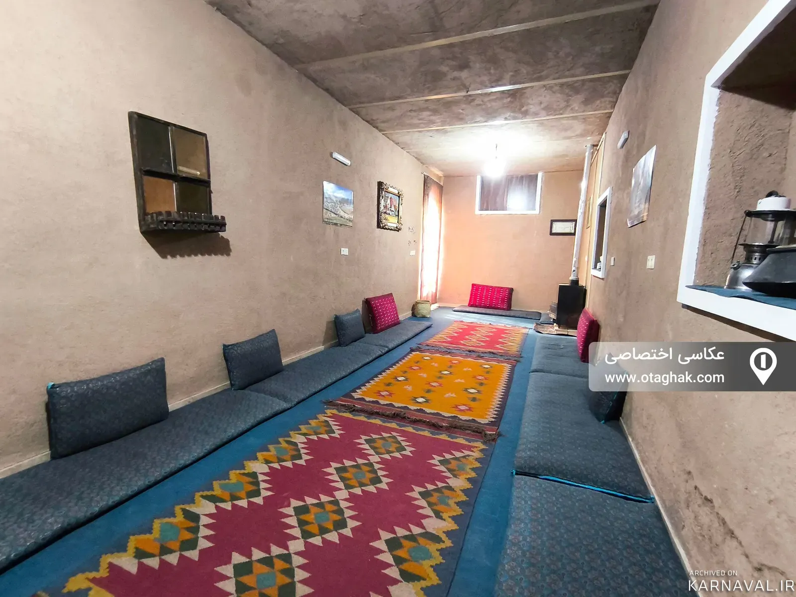 اقامتگاه بوم‌گردی خانه خشتی(اتاق6) رفسنجان