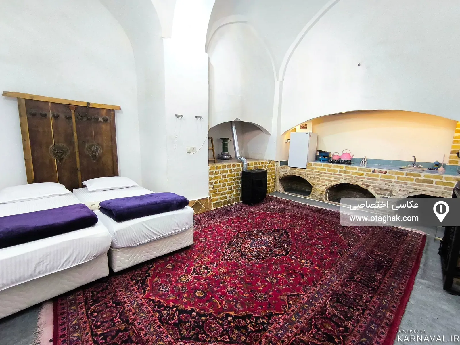 اقامتگاه بومگردی خانه ما (مطبخ) کرمان اقامتگاه بومگردی خانه ما (مطبخ) کرمان