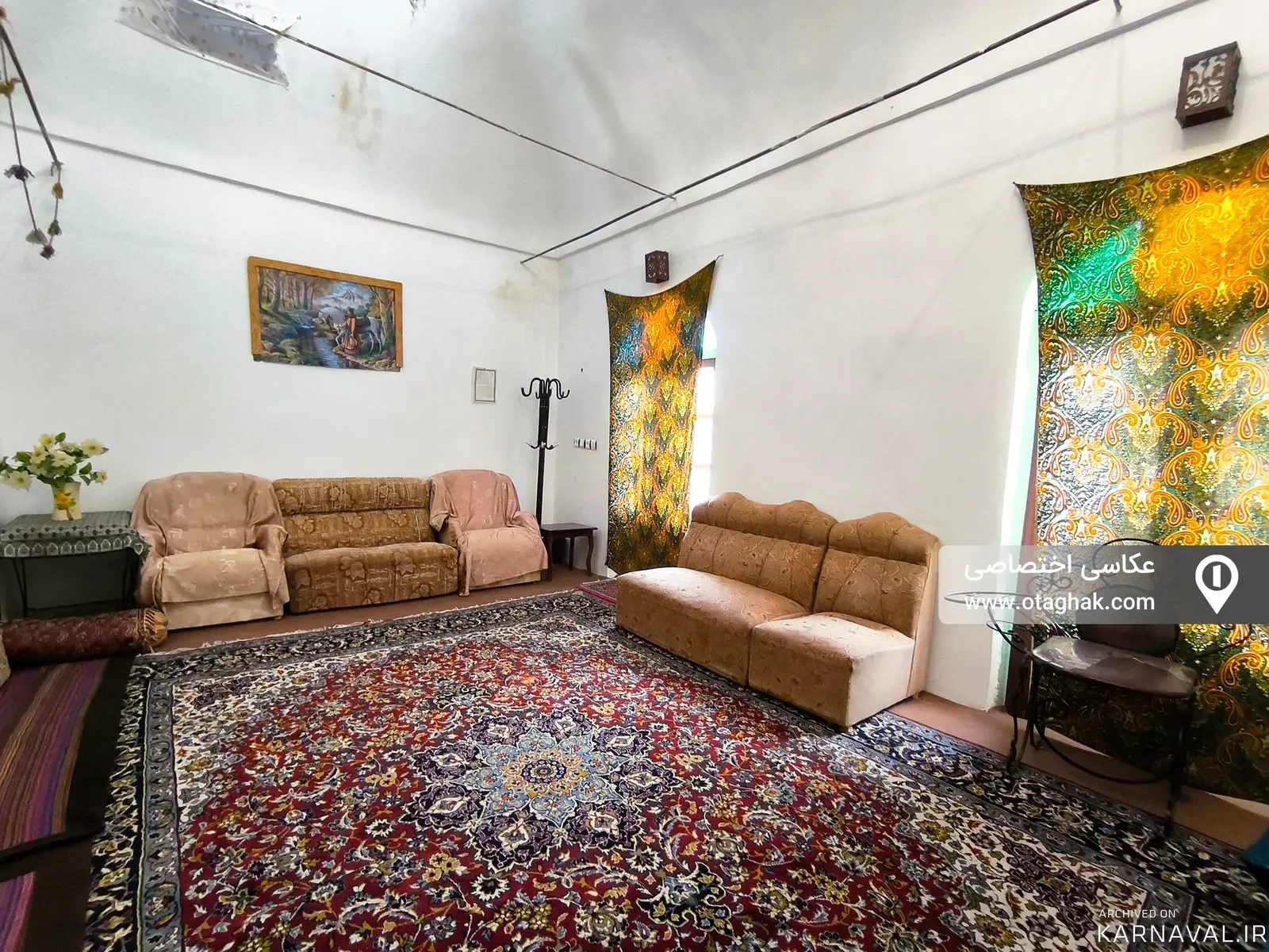 اقامتگاه بومگردی عمارت دلگشا (اتاق دورهمی) ماهان اقامتگاه بومگردی عمارت دلگشا (اتاق دورهمی) ماهان