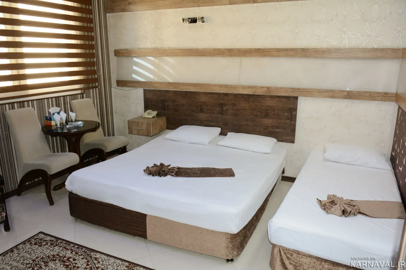 هتل آپارتمان گل گندم (اتاق 3 تخت با صبحانه رایگان) مشهد