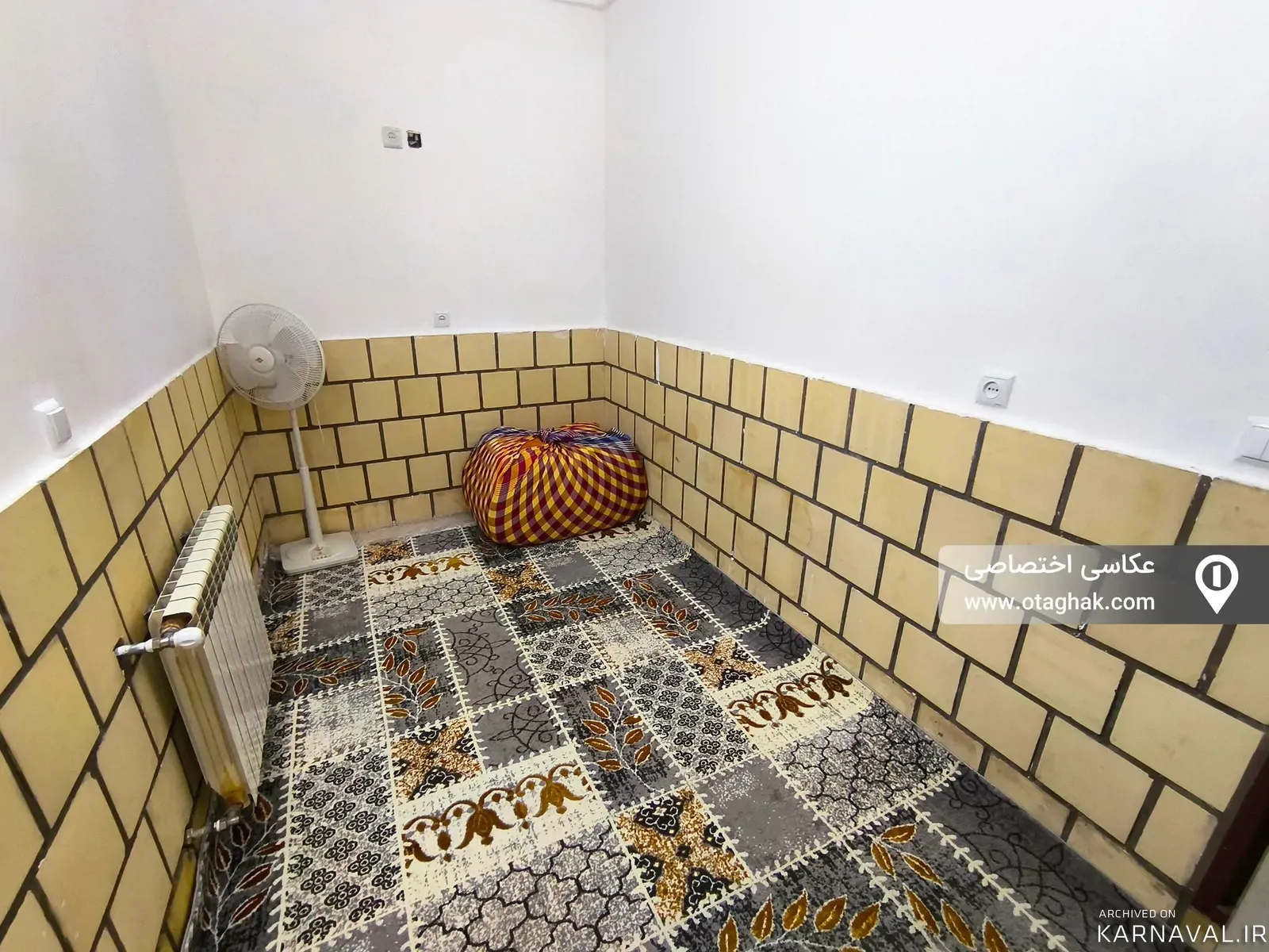 اقامتگاه بوم‌گردی گدین(اتاق یک نفره با سرویس اختصاصی) ماهان