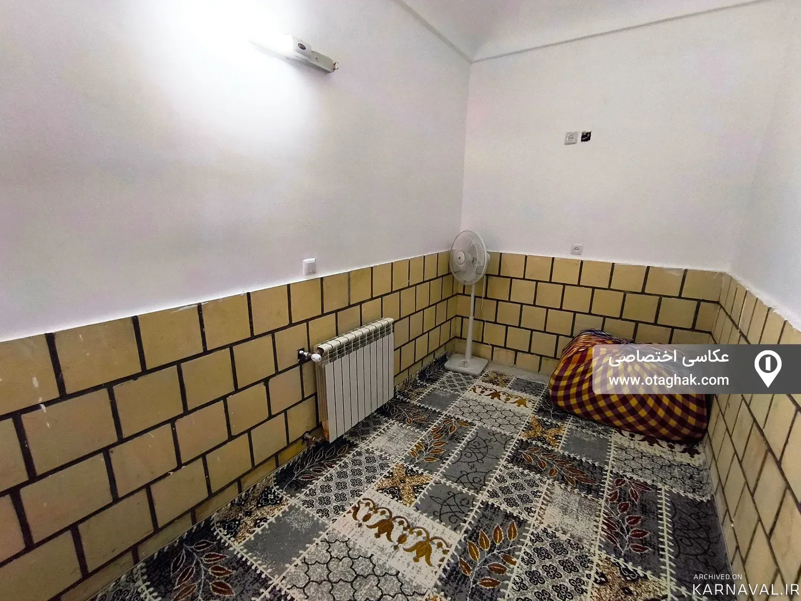 اقامتگاه بوم‌گردی گدین(اتاق یک نفره با سرویس اختصاصی) ماهان