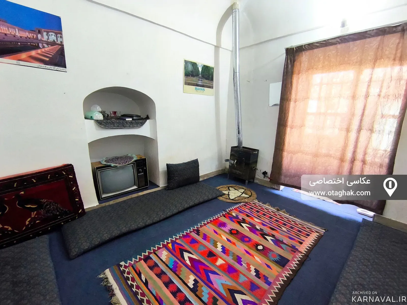 اقامتگاه بوم‌گردی خانه خشتی (اتاق 2) رفسنجان