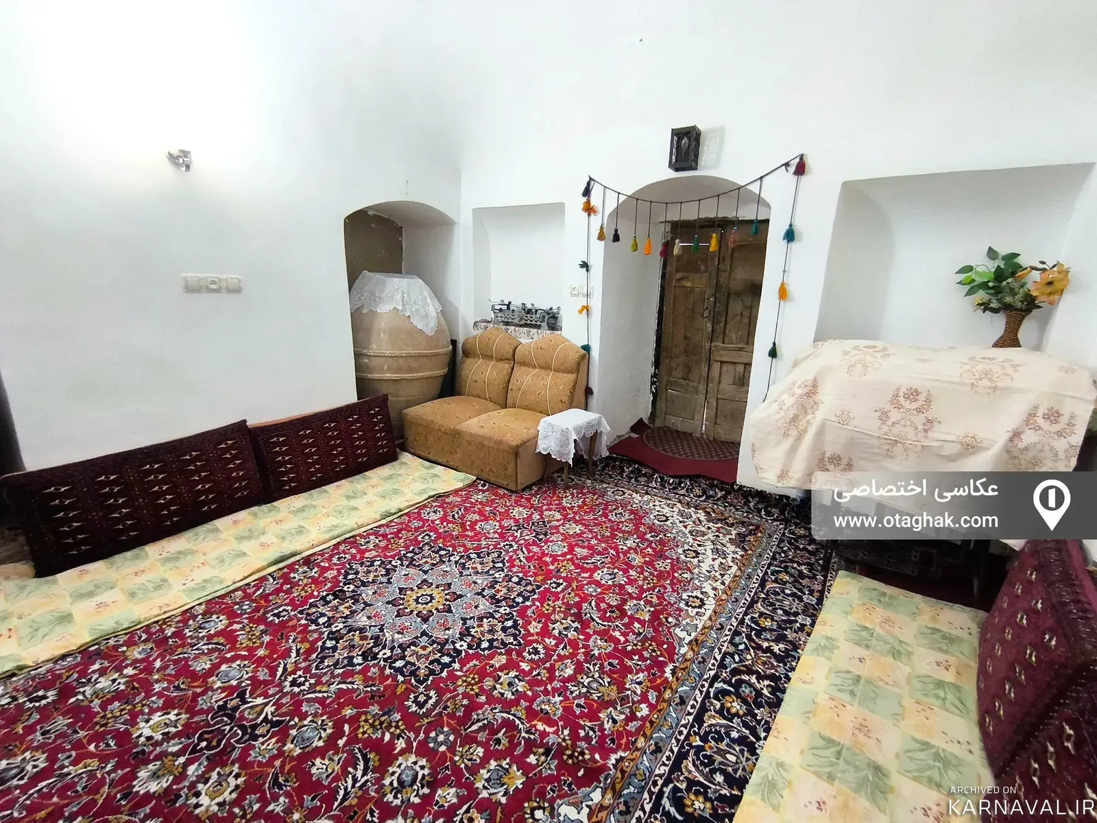 اقامتگاه بوم‌گردی عمارت دلگشا (سوییت خمره‌ای) ماهان