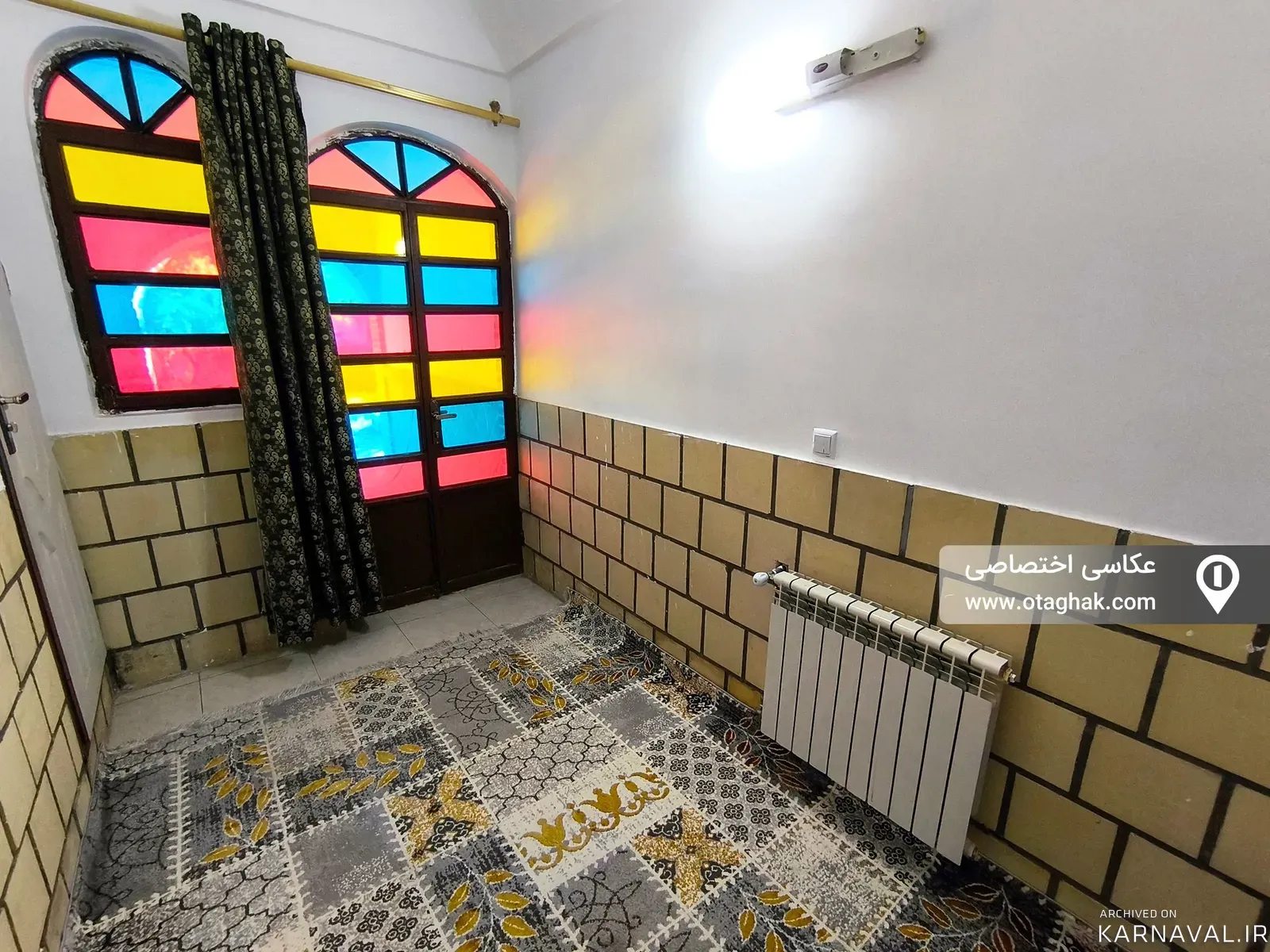 اقامتگاه بوم‌گردی گدین(اتاق یک نفره با سرویس اختصاصی) ماهان