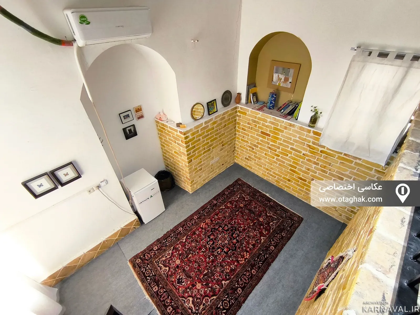 هتل سنتی خانه ی ما (اتاق گوشه) کرمان