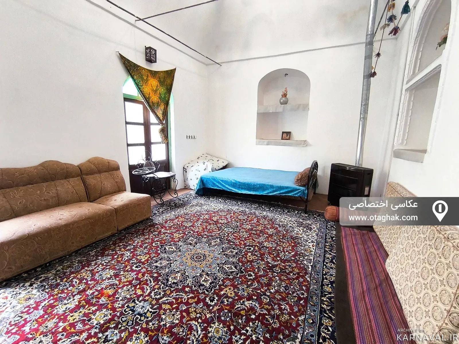 اقامتگاه بوم‌گردی عمارت دلگشا (اتاق دورهمی) ماهان
