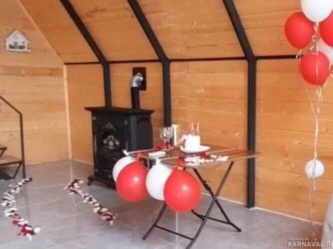 کلبه سوئیسی "مونترو" در ماسال کلبه سوئیسی "مونترو" در ماسال