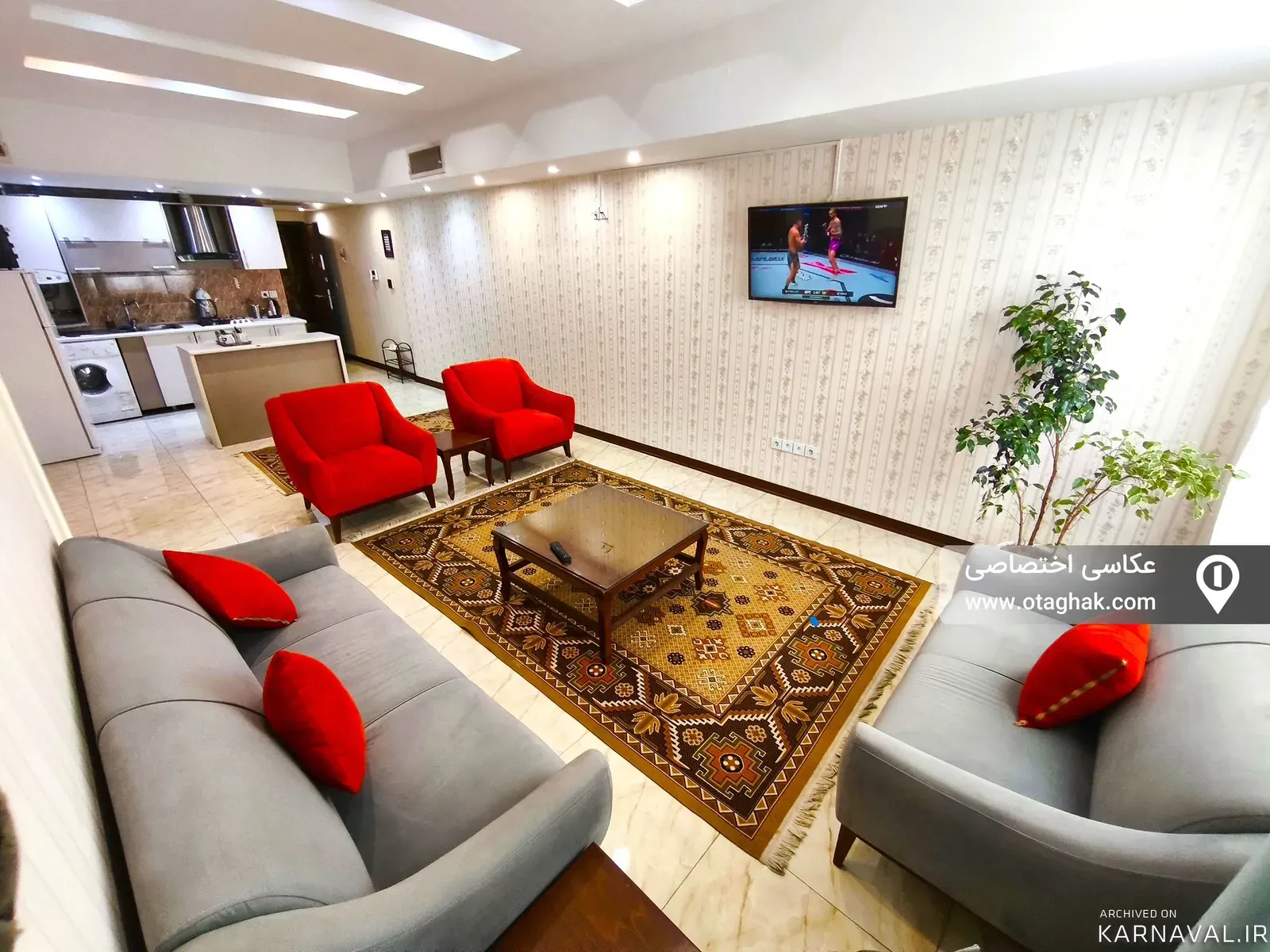 آپارتمان یاس مبله (8) در صادقیه تهران