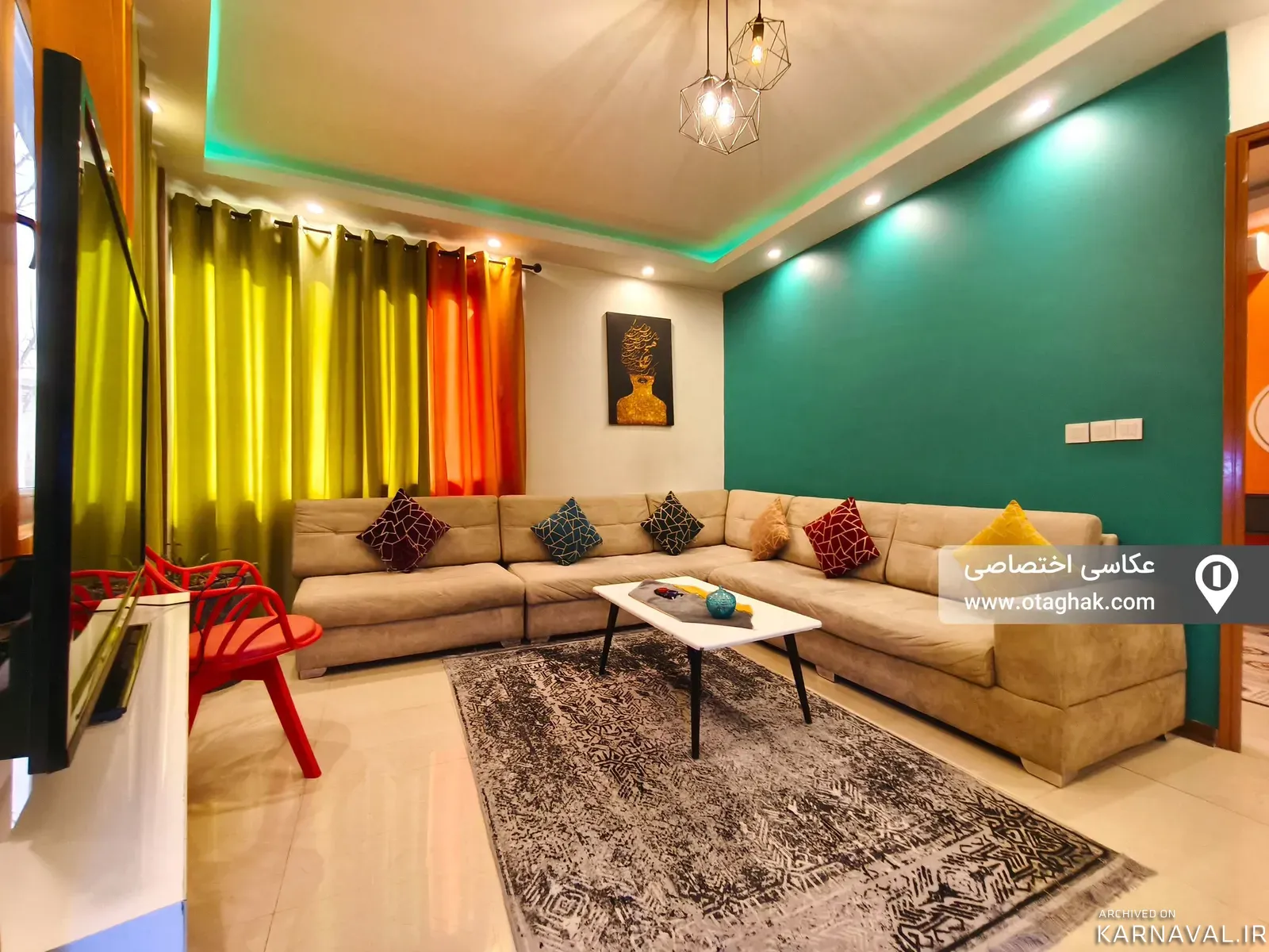 آپارتمان مبله لوکس (2) در یوسف آباد تهران