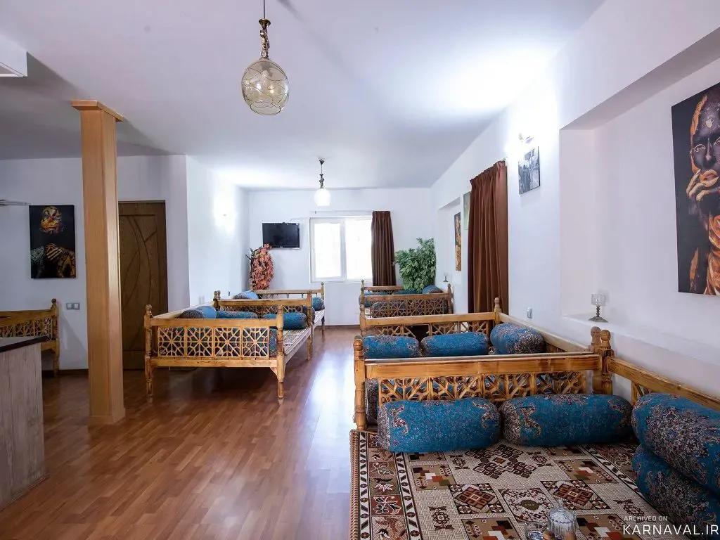 کلبه چوبی  آرامش  فیروزکوه 