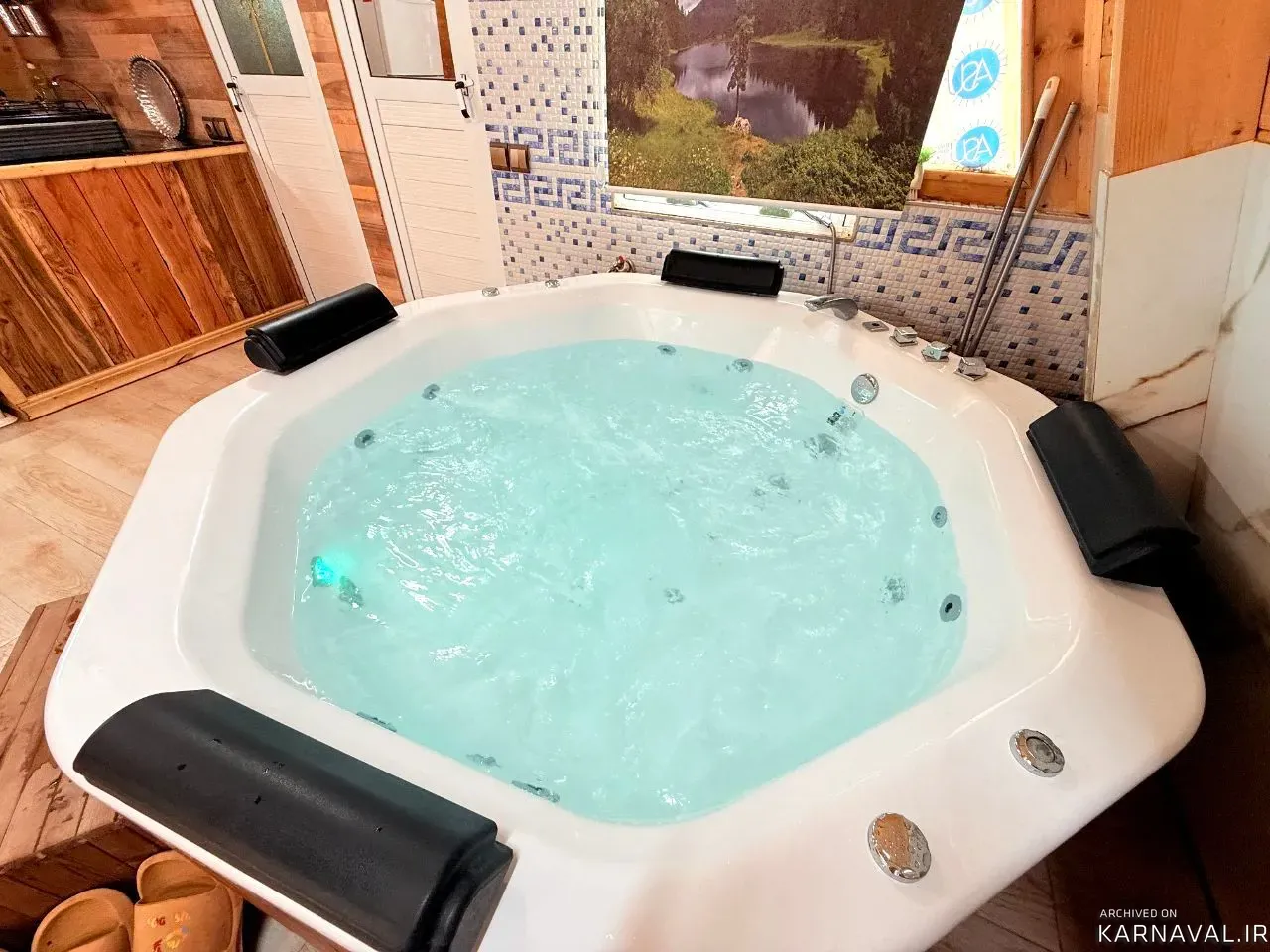کلبه سویسی یوکا با جکوزی شیرگاه کلبه سویسی یوکا با جکوزی شیرگاه