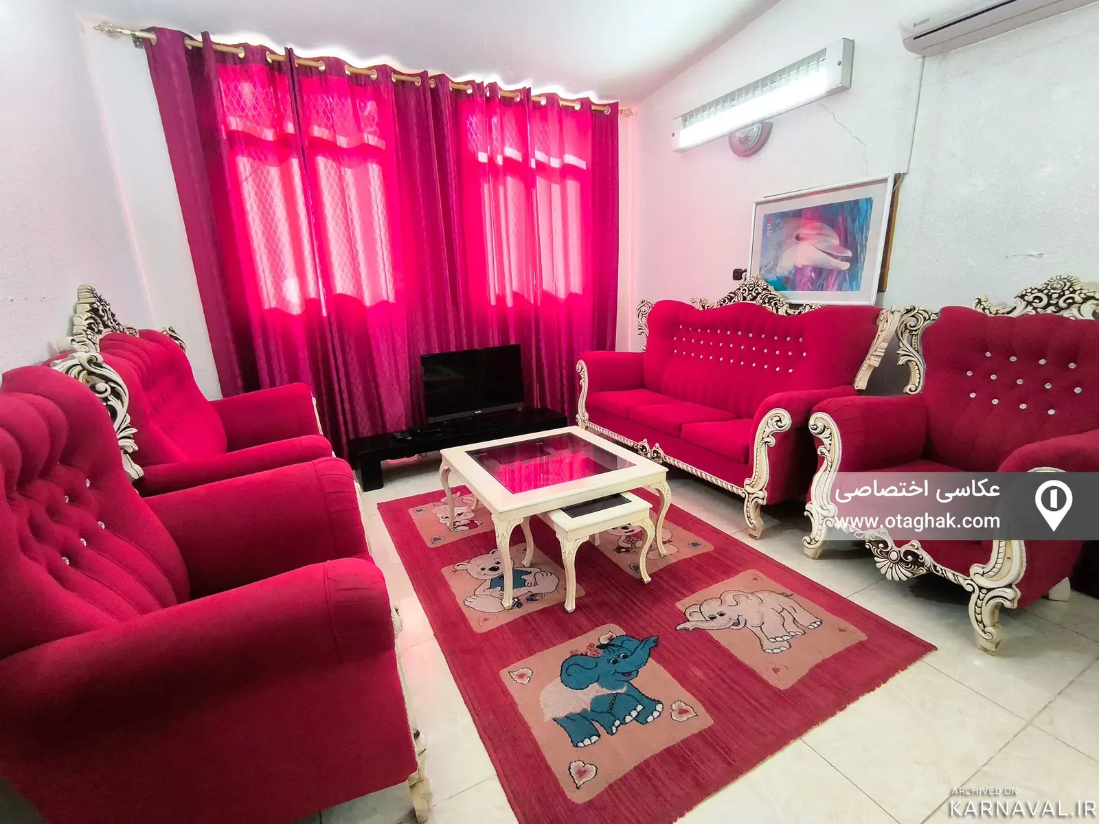 خانه مبله صدف (واحد 4) کیش